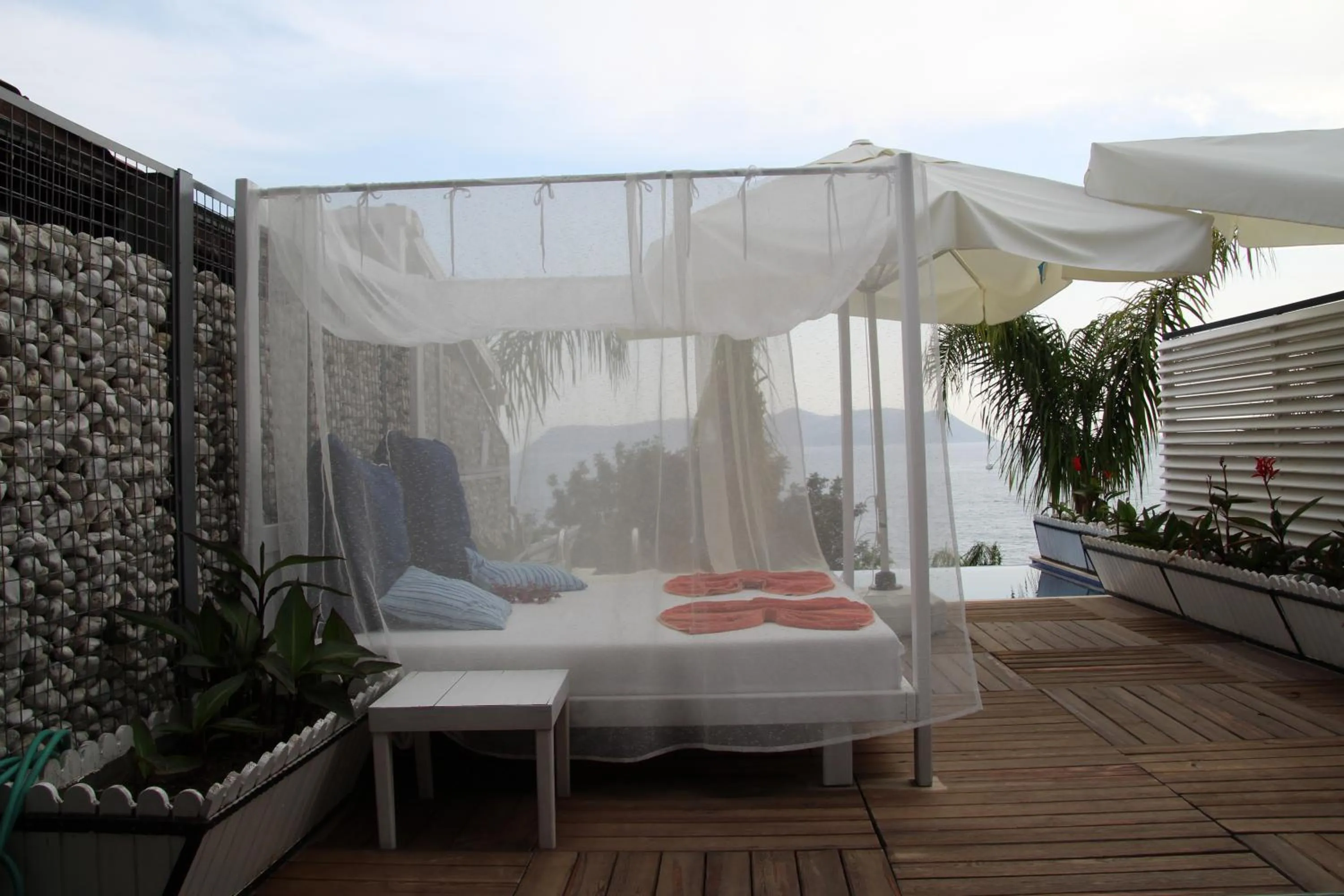 Patio in Nur Beach Hotel