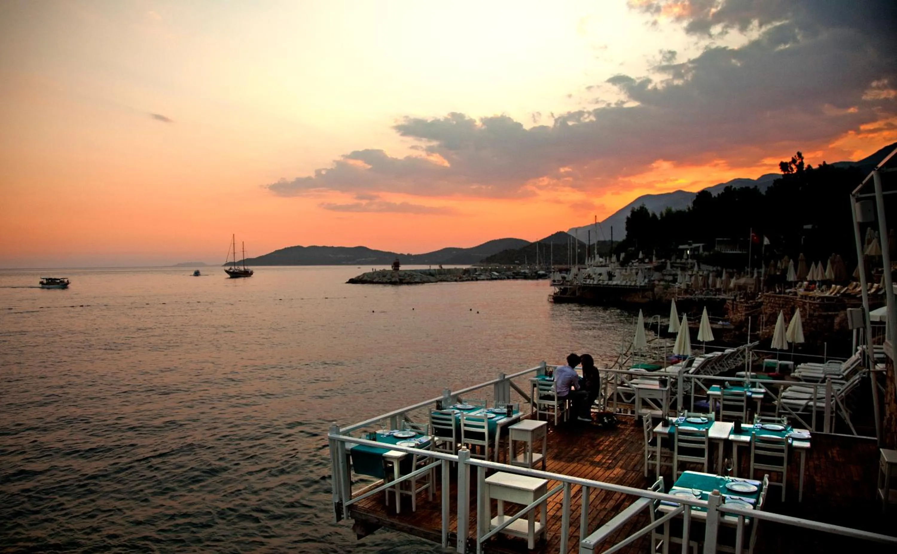 Balcony/Terrace in Nur Beach Hotel