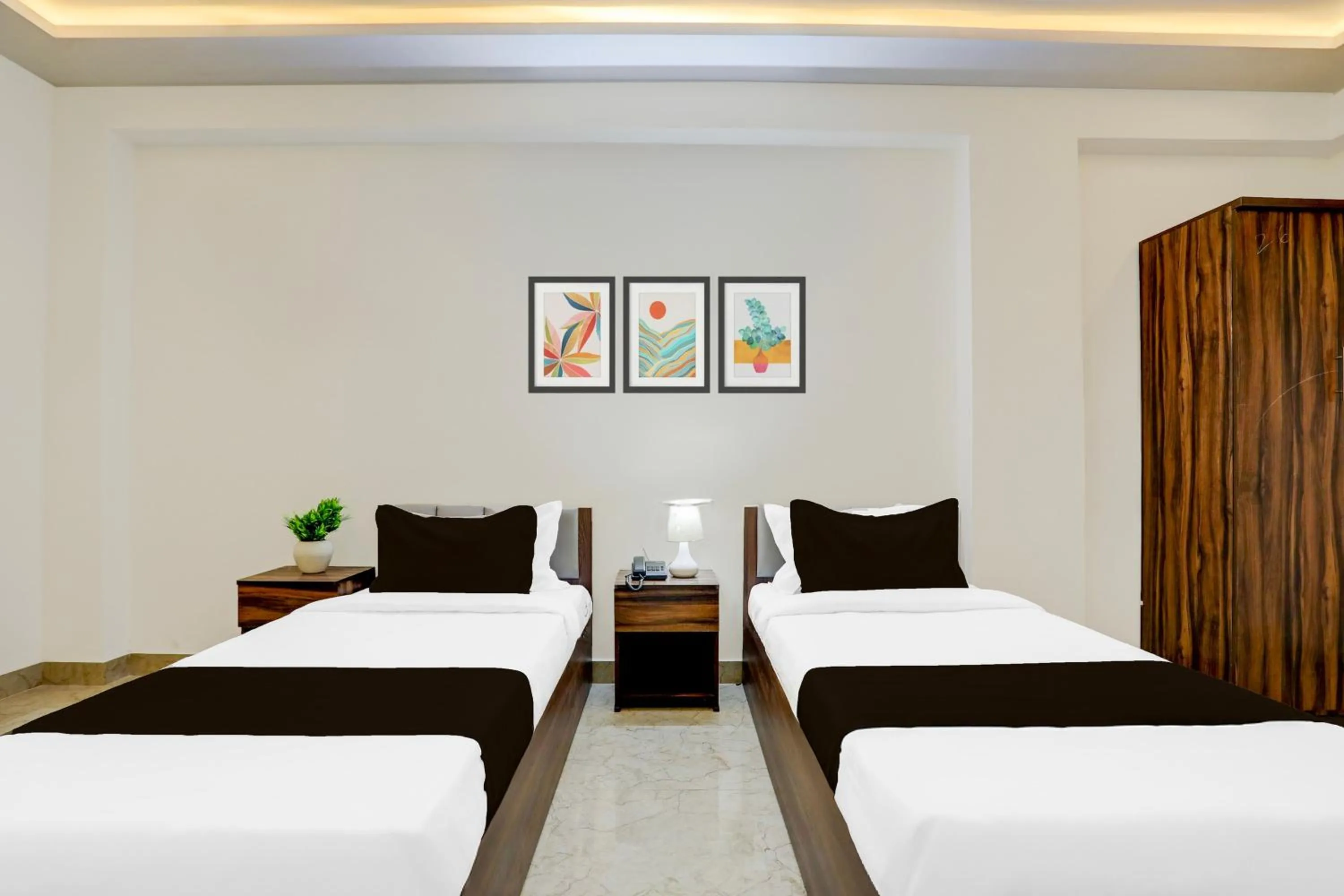 Bedroom, Bed in Super Townhouse Madiwala Lake Park