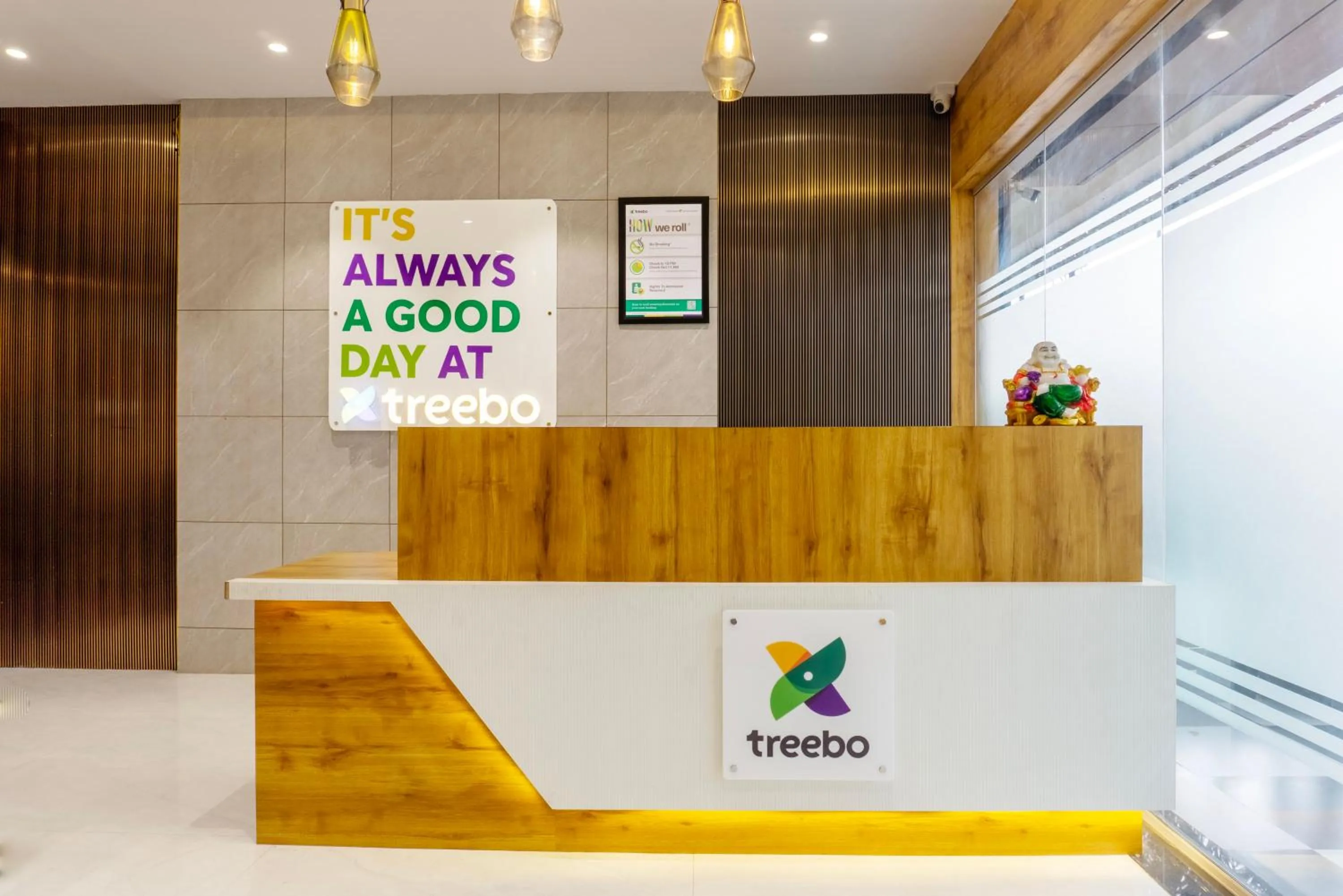 Lobby or reception in Treebo Aura Inn Regency