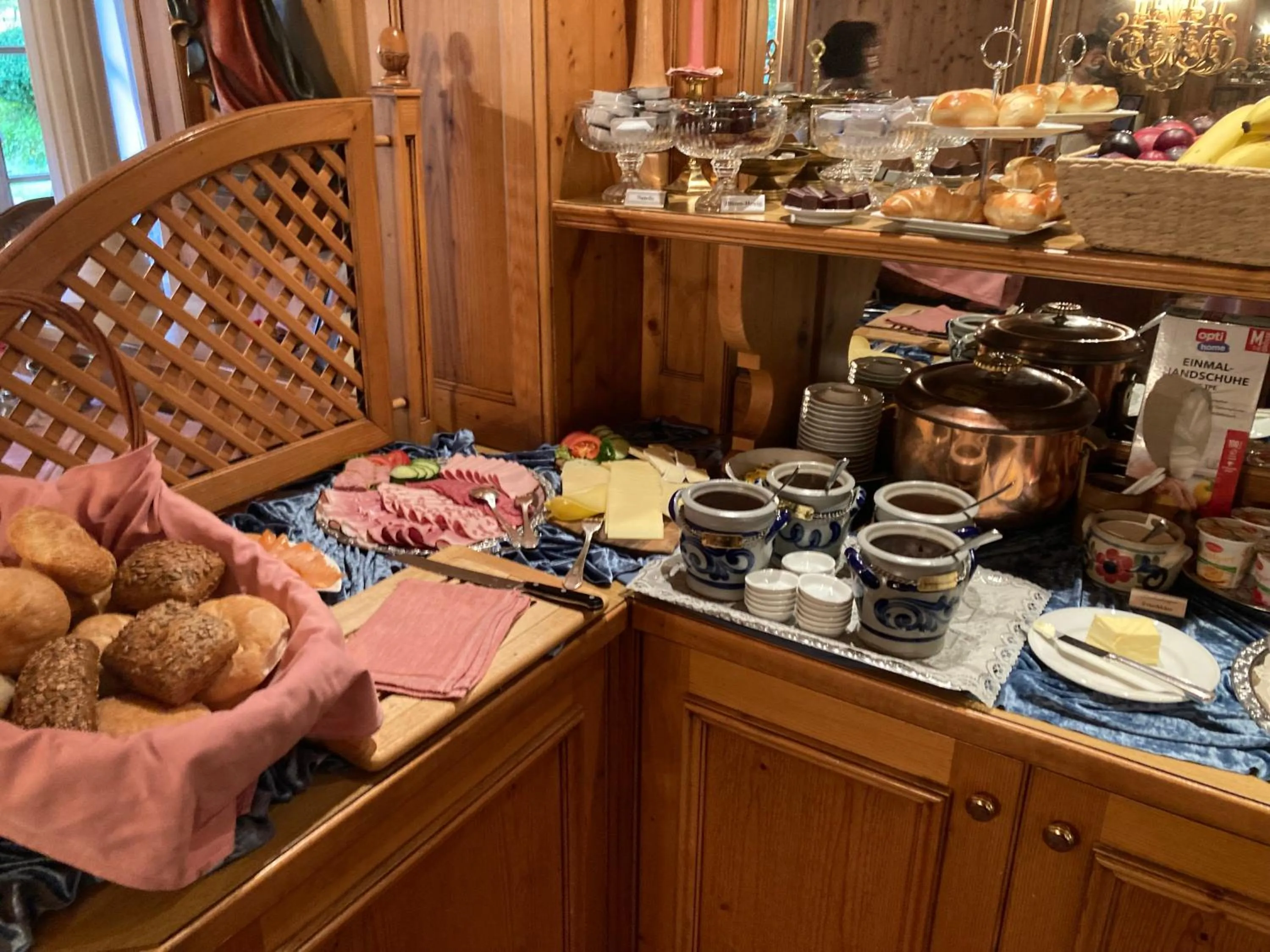 Buffet breakfast in Alpenhotel Pfaffenwinkel