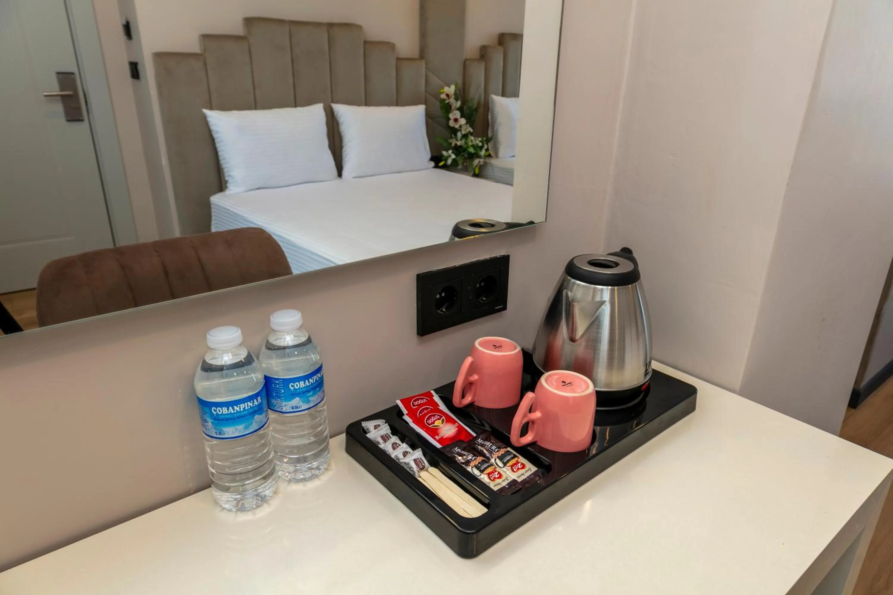 room service, Bed in HillTown Airport Hotel & Restaurant