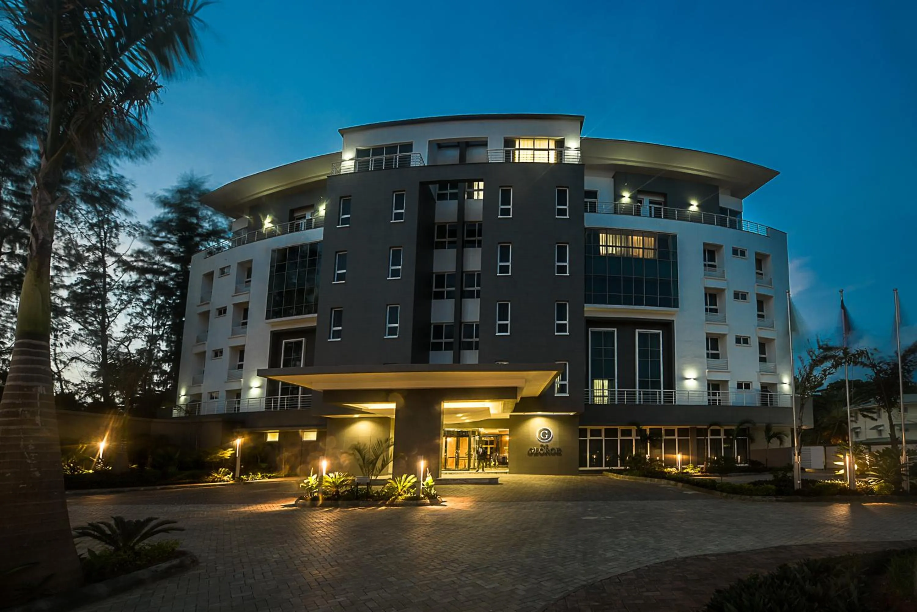 Property building in The George Hotel