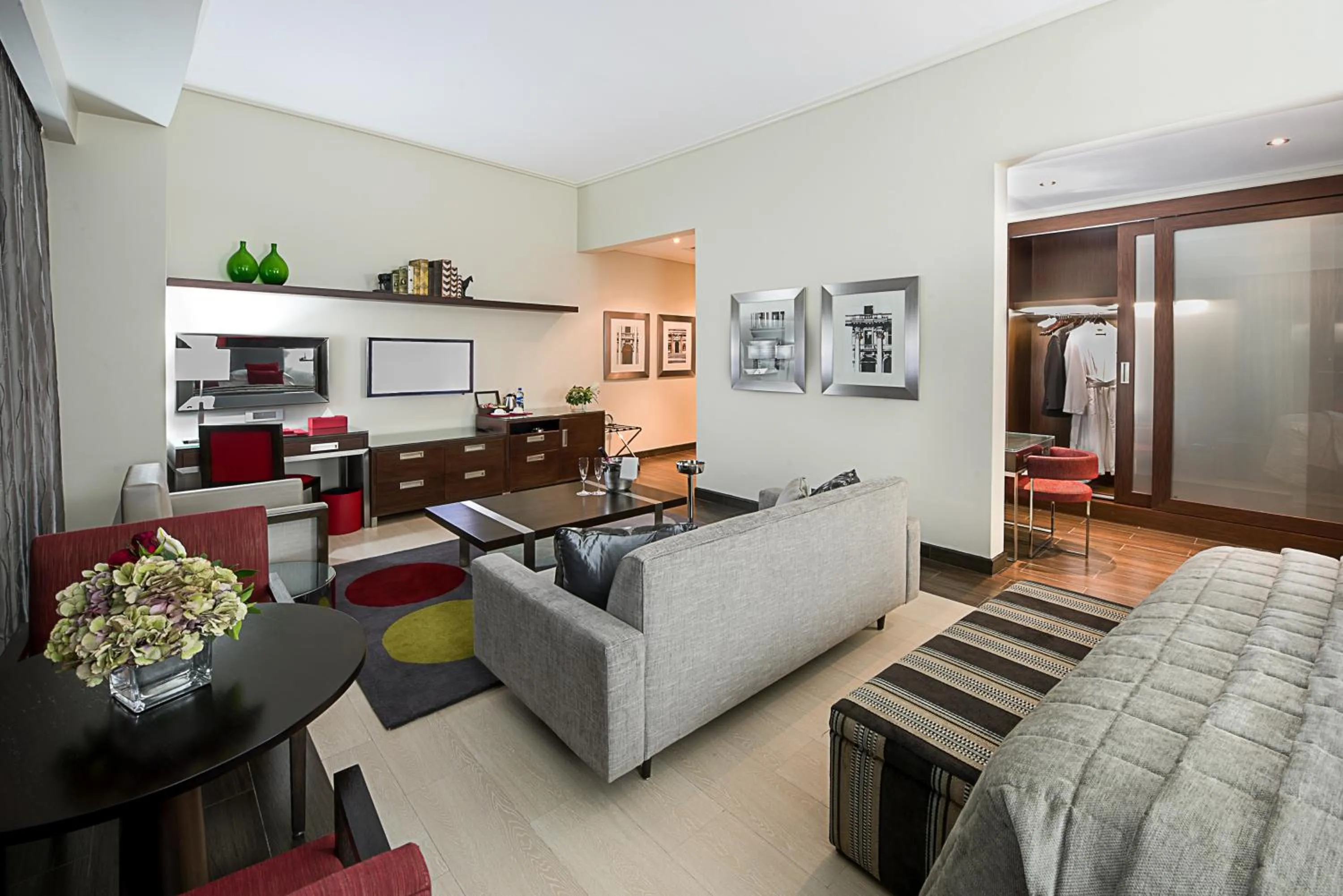 Living room in The George Hotel