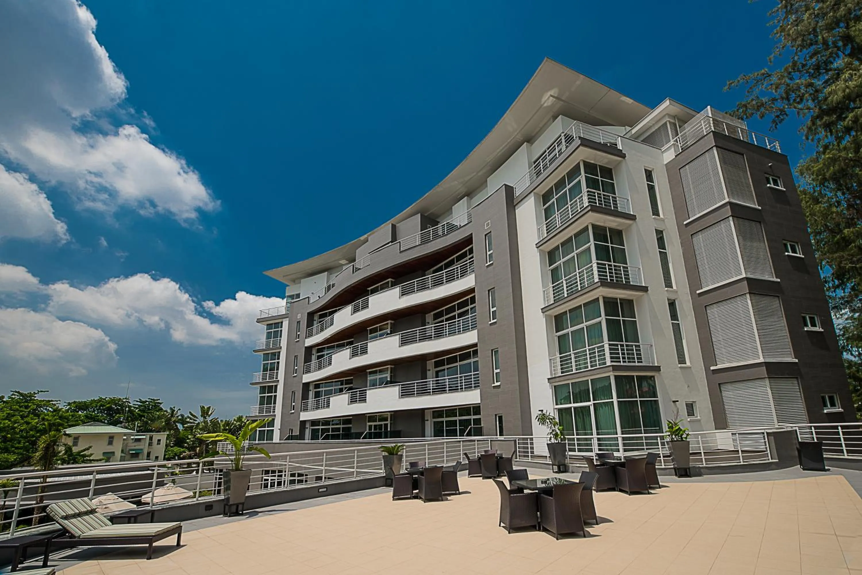 Property building in The George Hotel