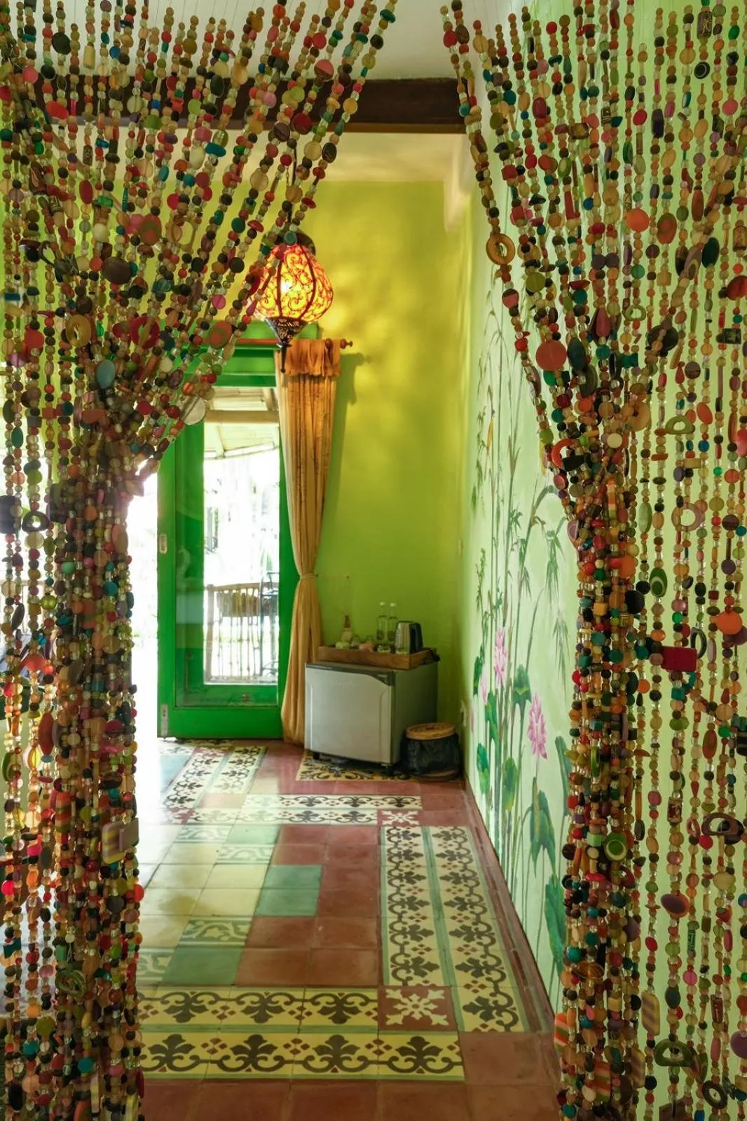 Bedroom in Bali Bohemia Huts