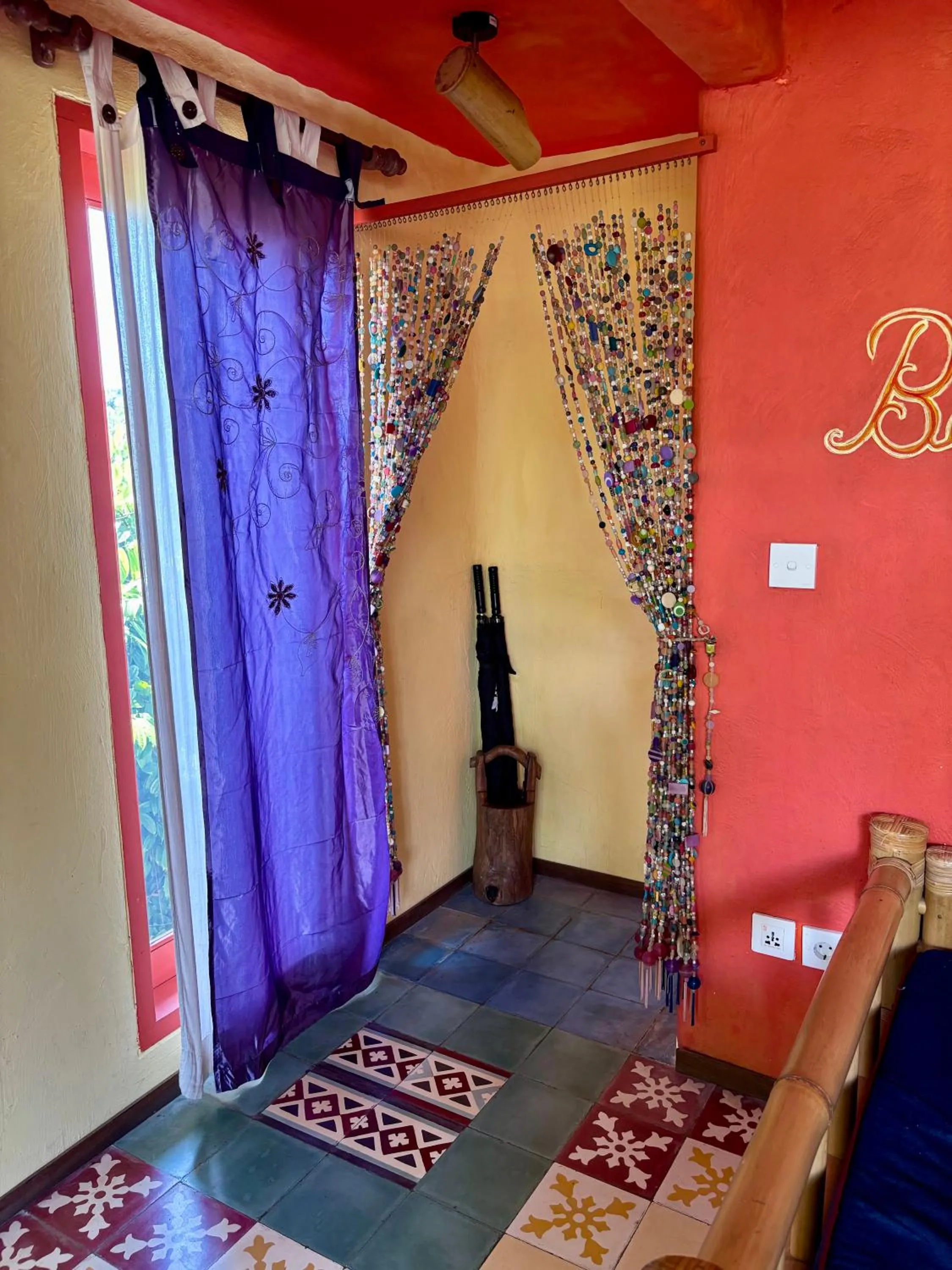 Living room, Bed in Bali Bohemia Huts