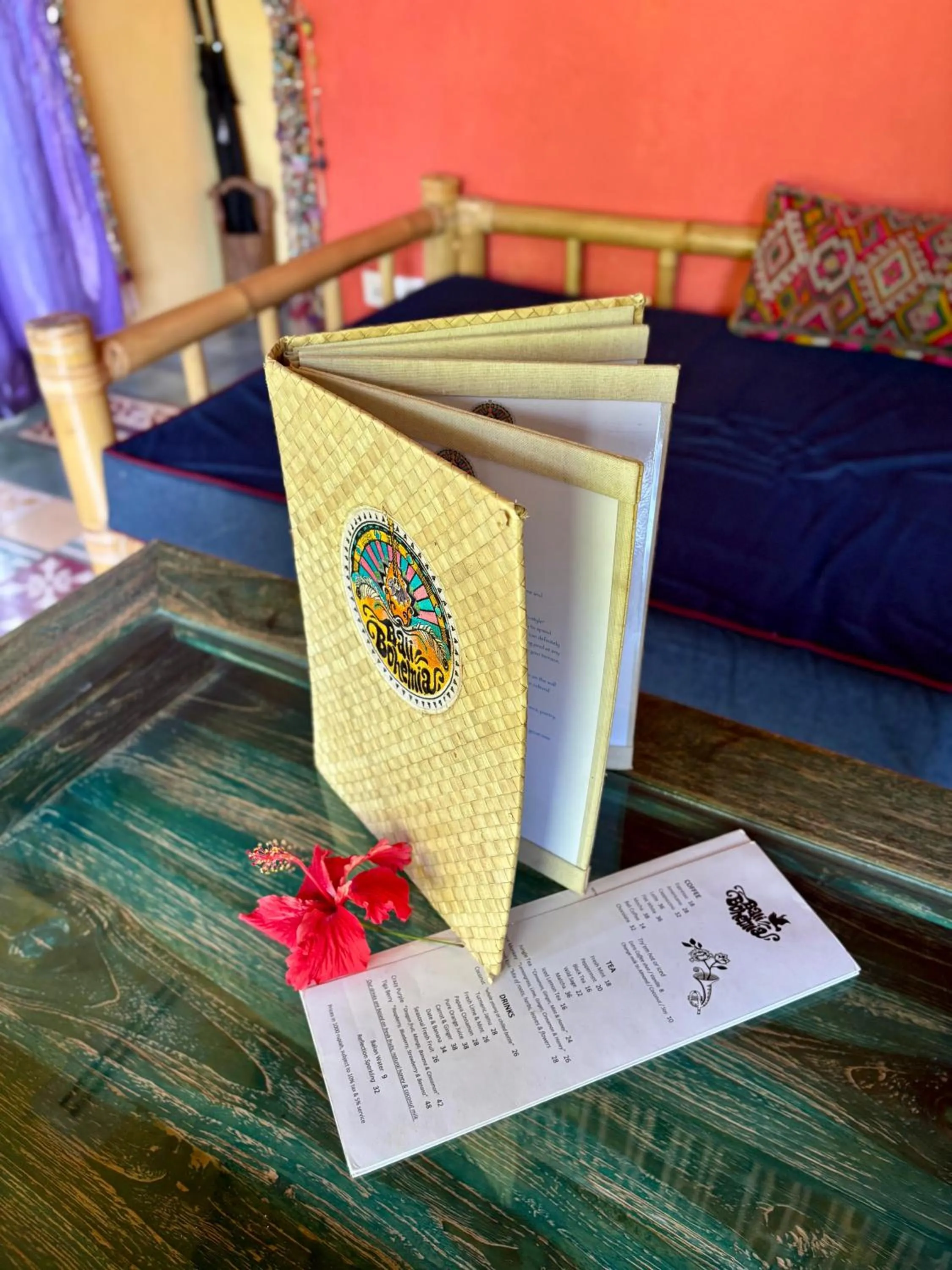 Living room in Bali Bohemia Huts