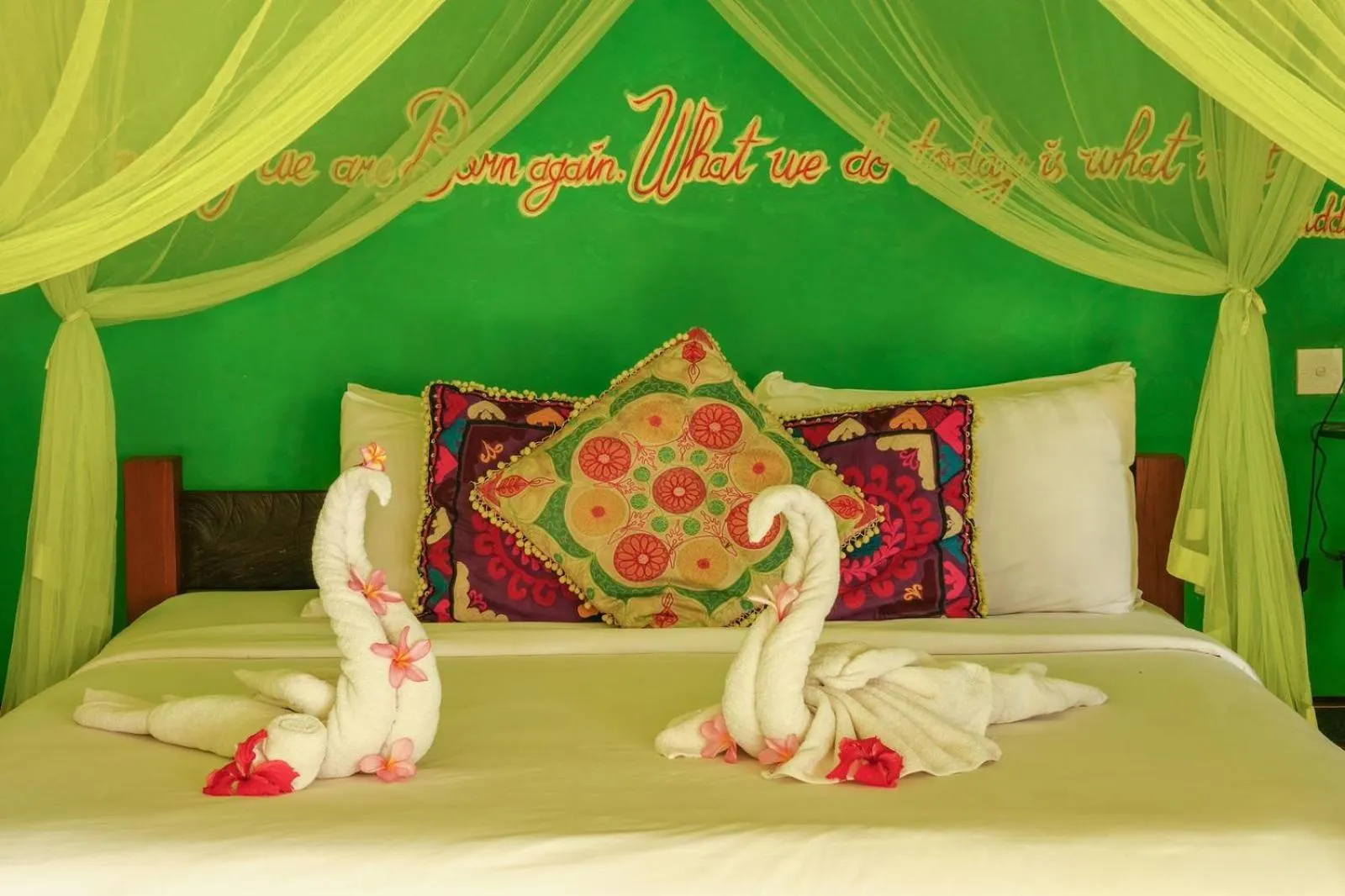 Bedroom, Bed in Bali Bohemia Huts