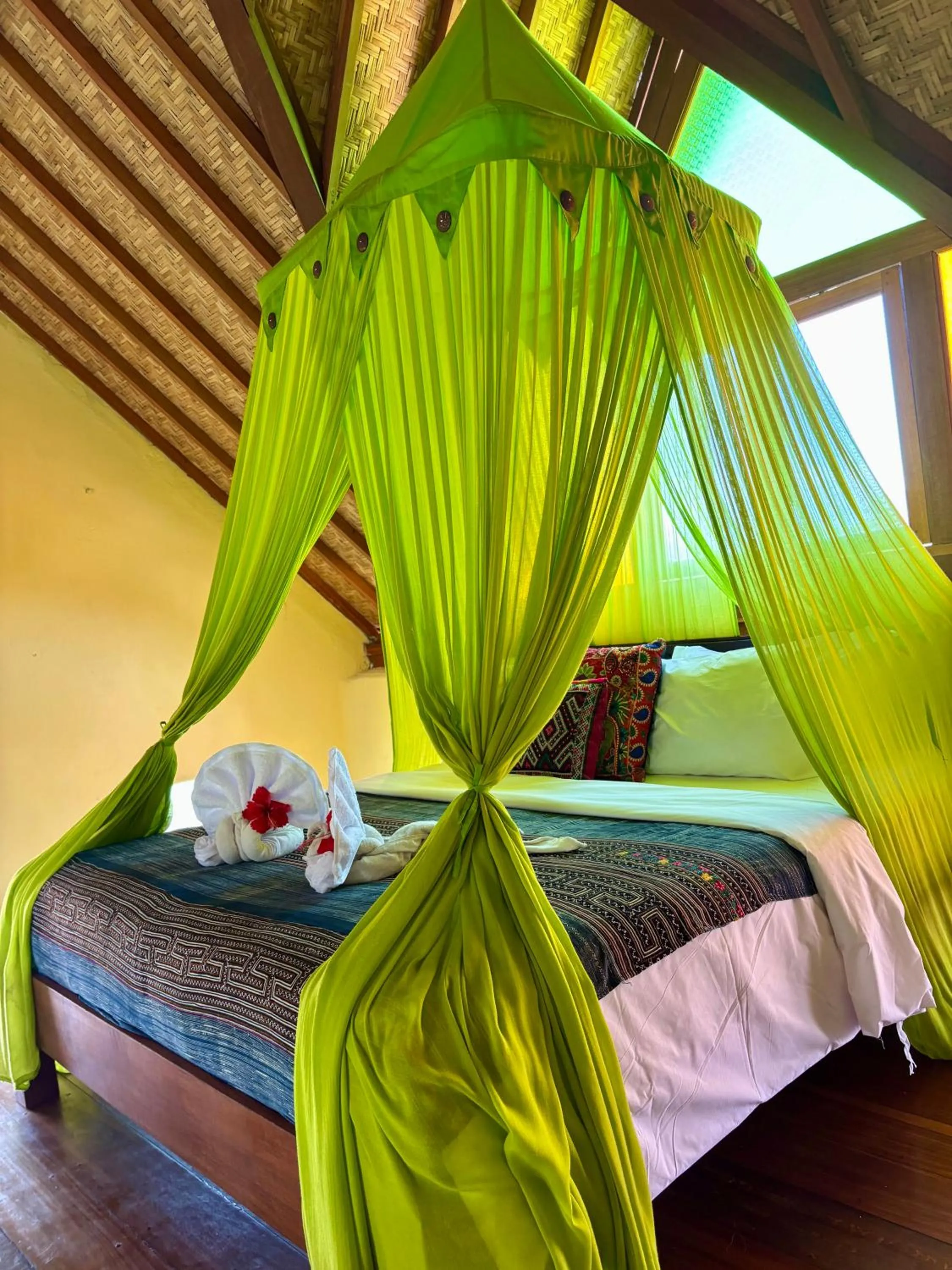 Bed in Bali Bohemia Huts