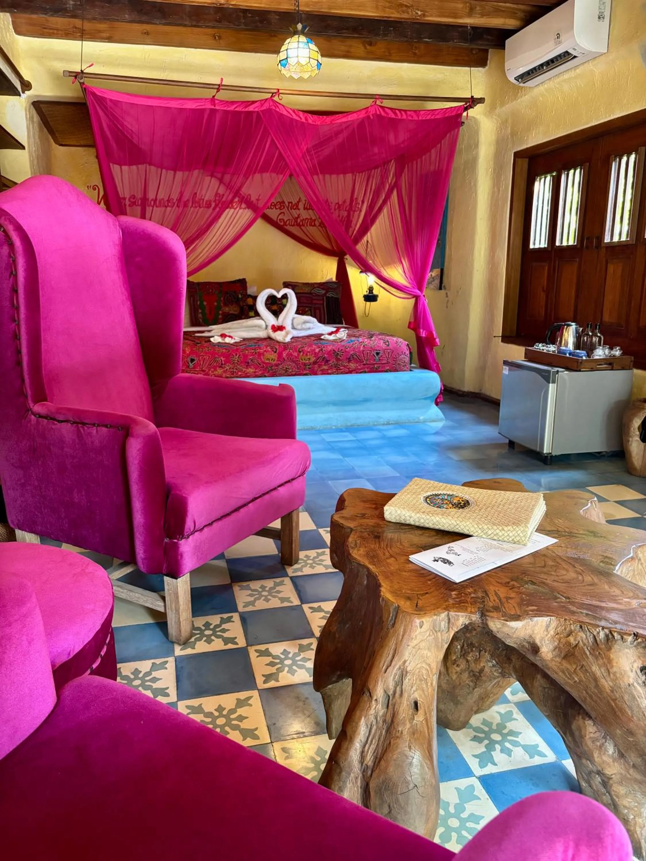 Living room in Bali Bohemia Huts