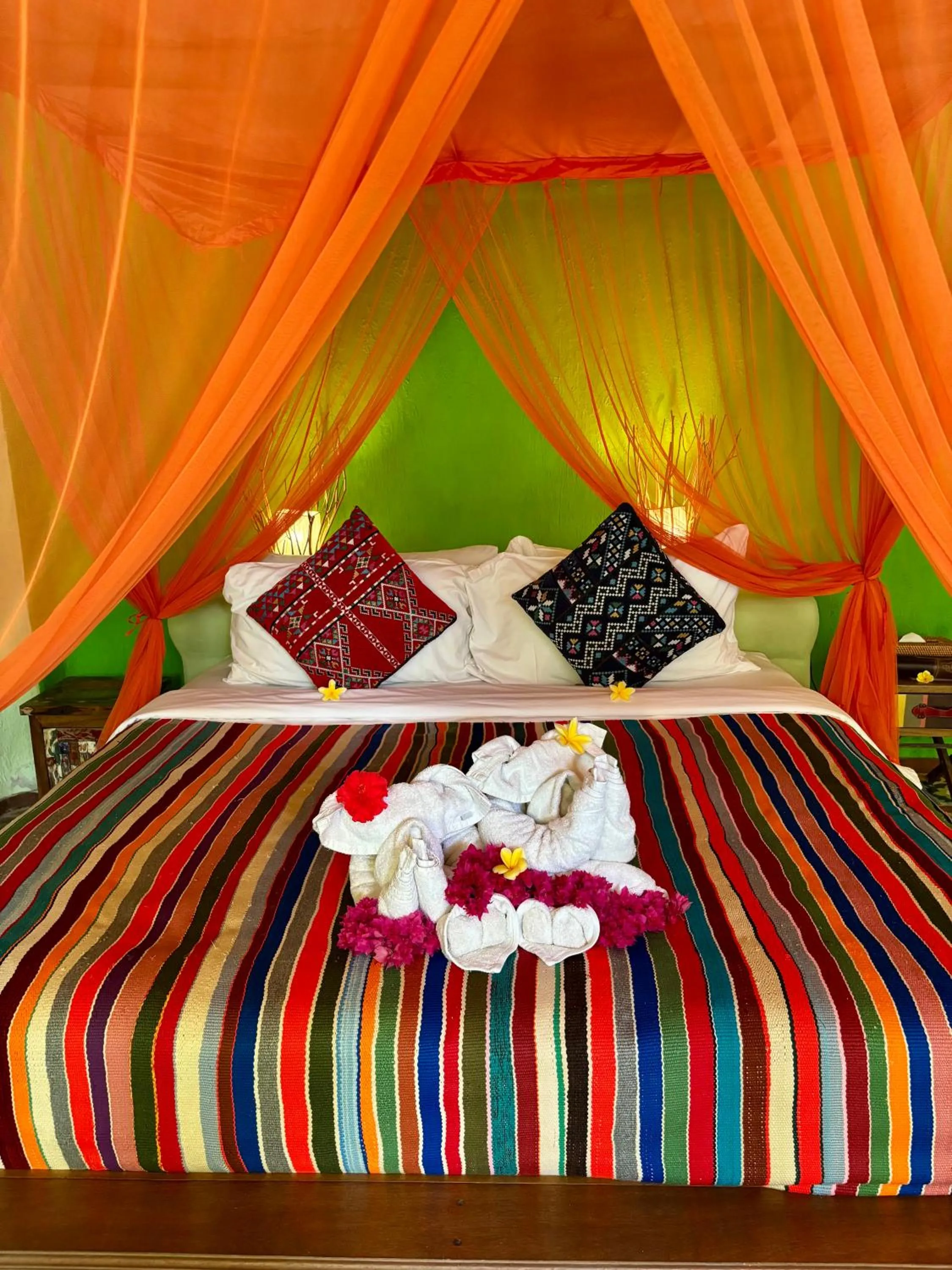 Bed in Bali Bohemia Huts