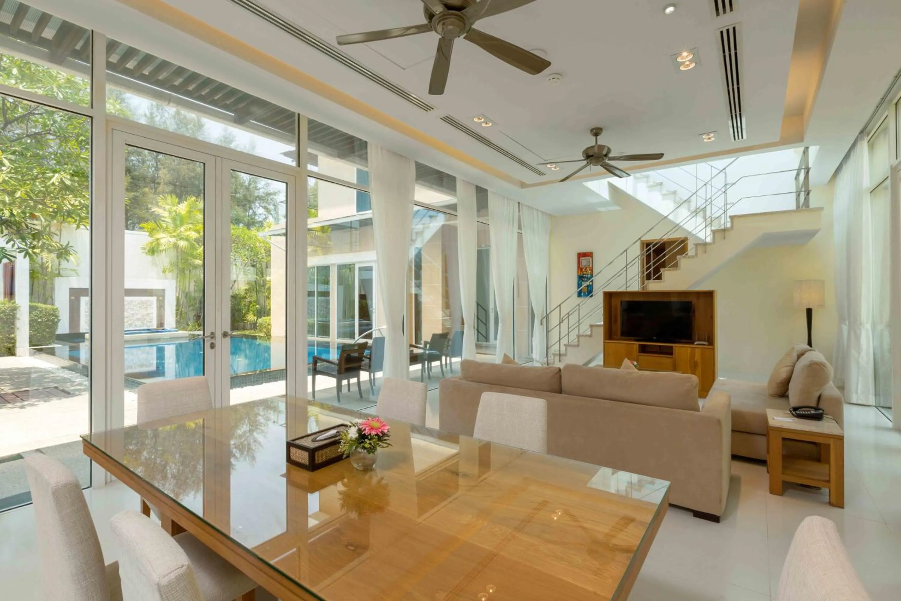 TV and multimedia in Andaman Pool Villas ,Maikhao