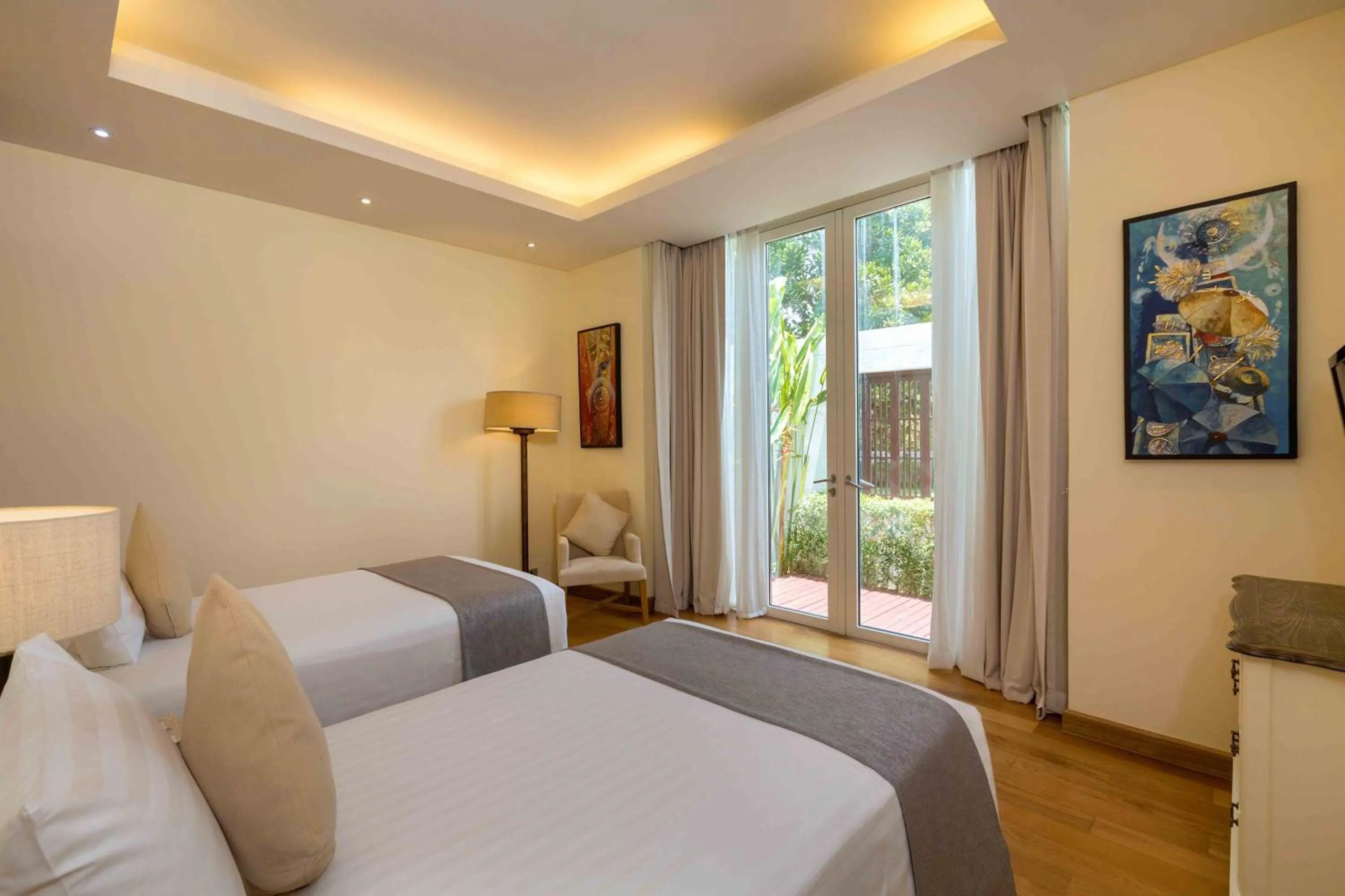 Bed in Andaman Pool Villas ,Maikhao