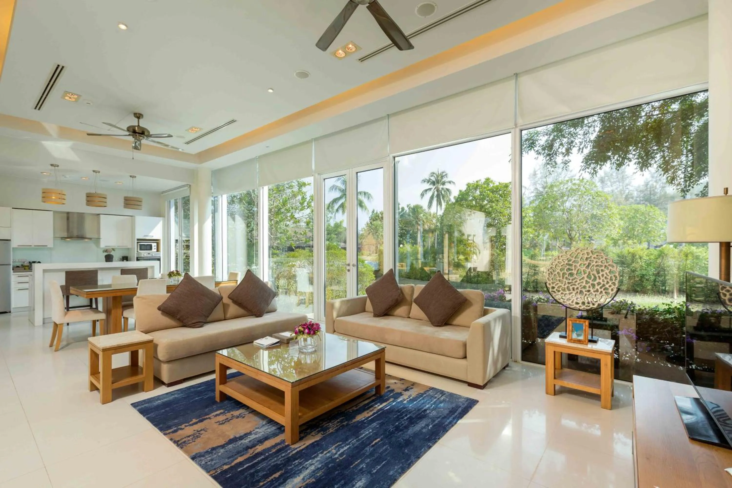 Garden in Andaman Pool Villas ,Maikhao