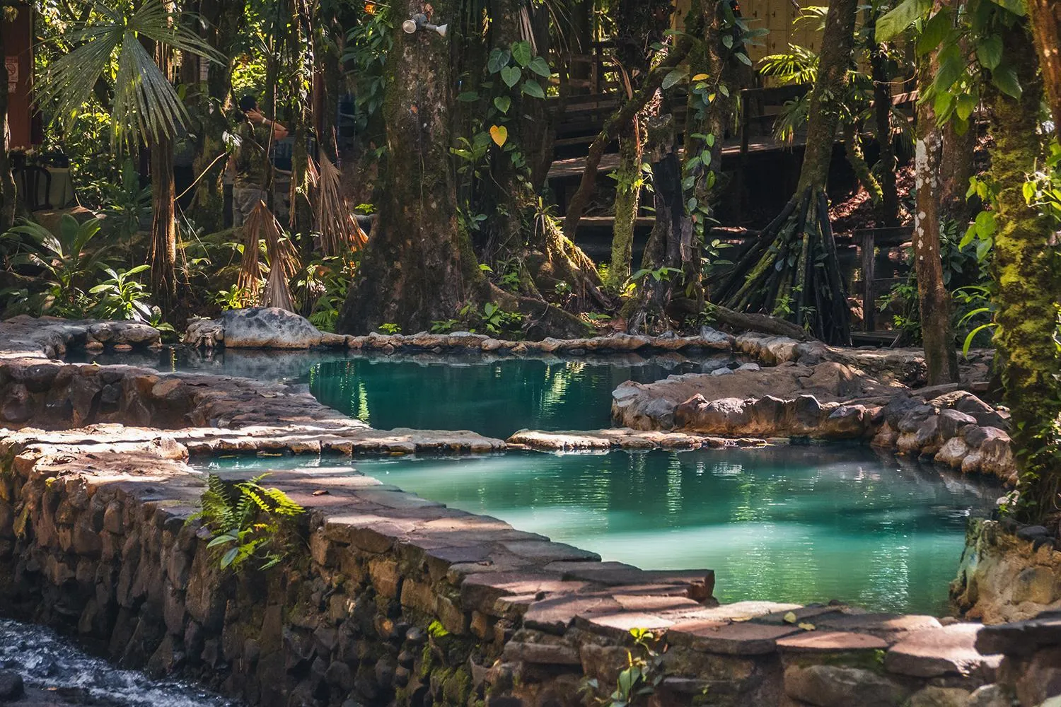 Hot Spring Bath in Termales del Bosque & Hot Springs