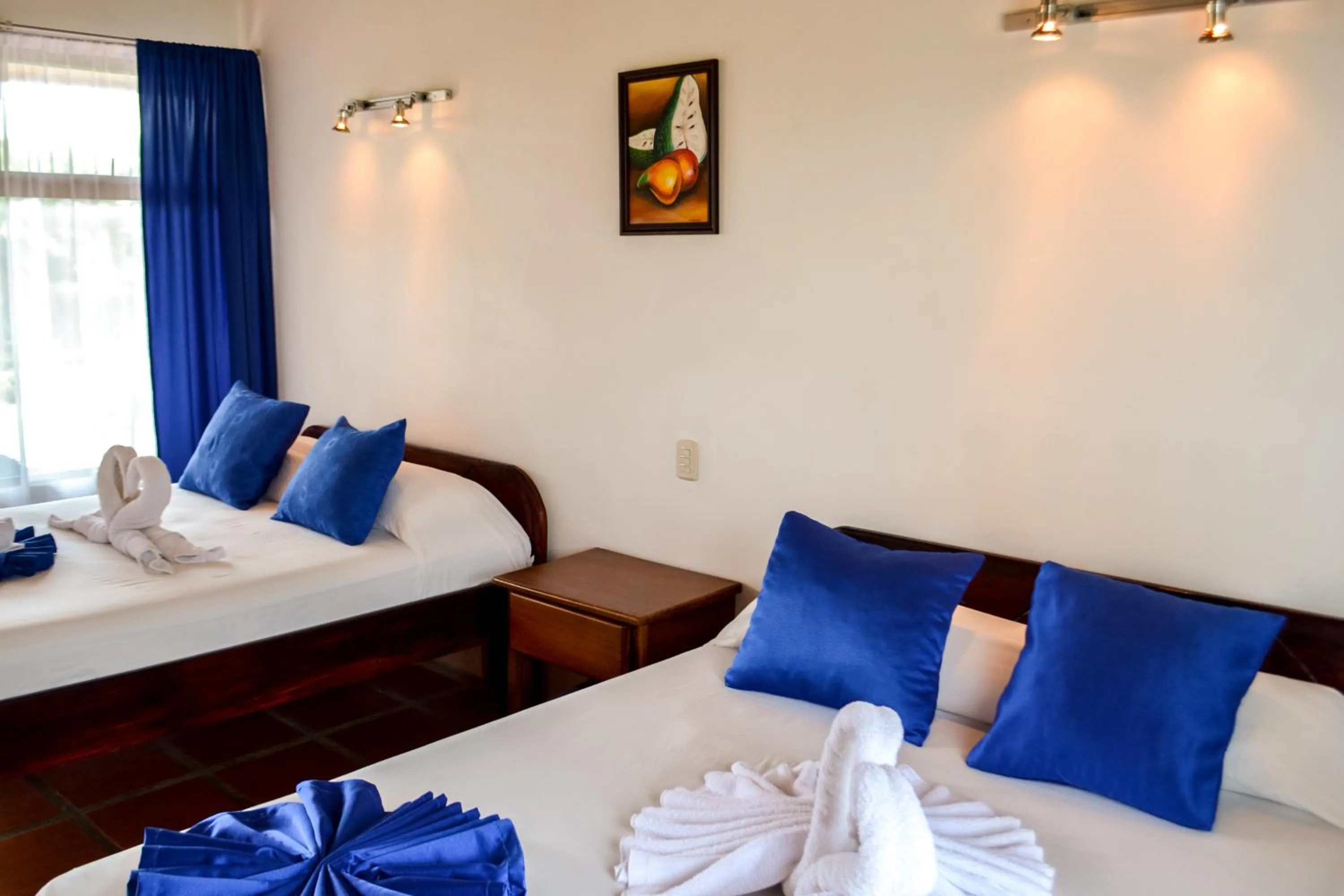 Bed in Termales del Bosque & Hot Springs