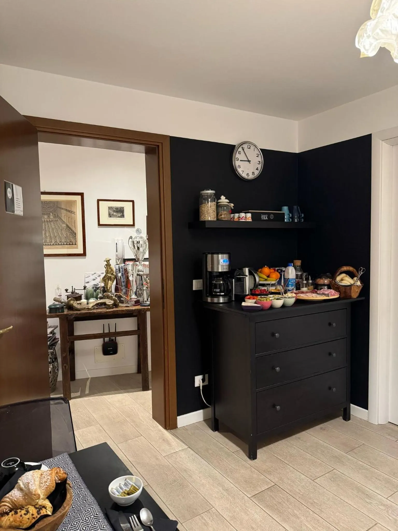 Coffee/tea facilities in B&B Fortuny