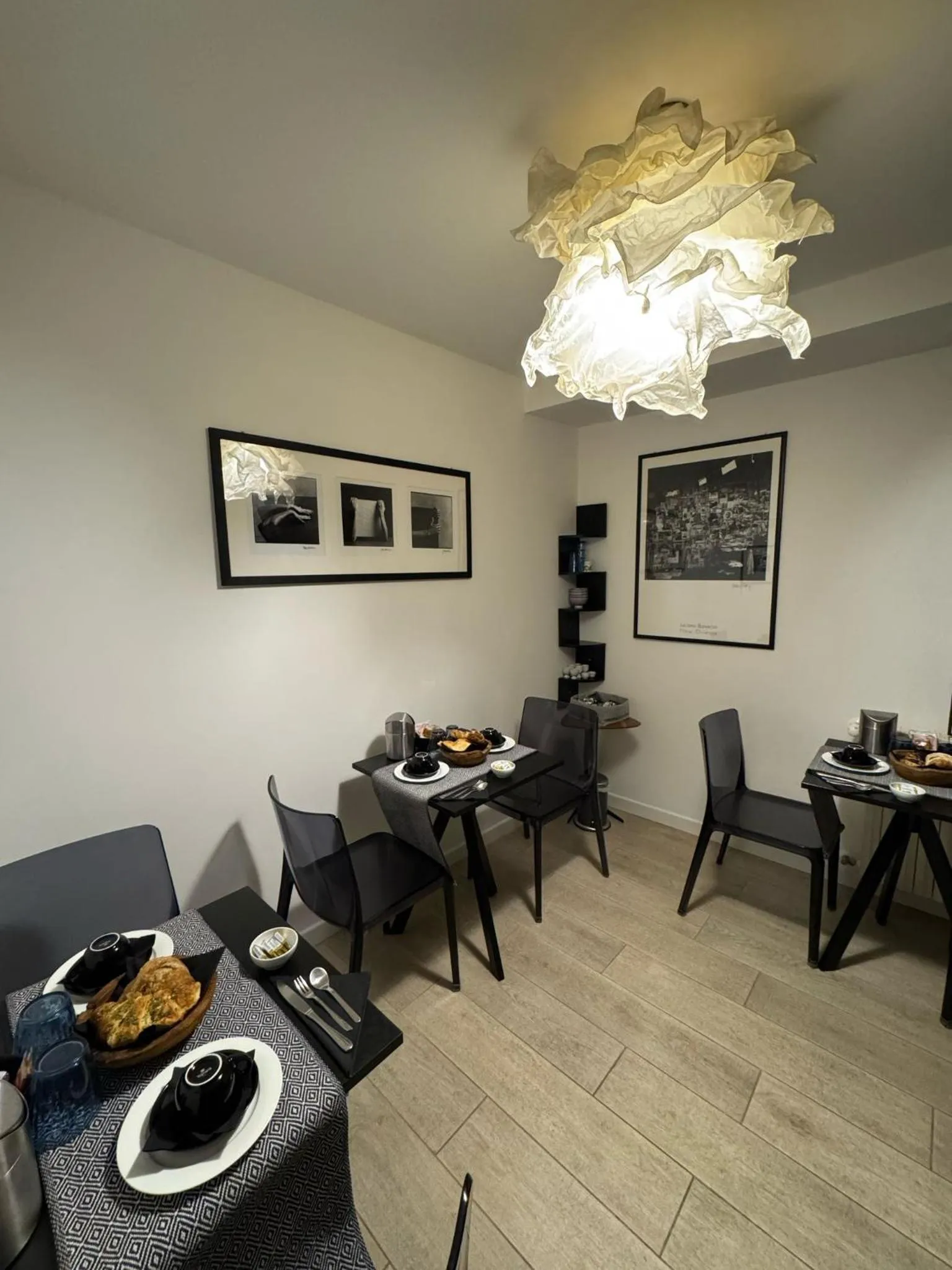 Food and drinks in B&B Fortuny