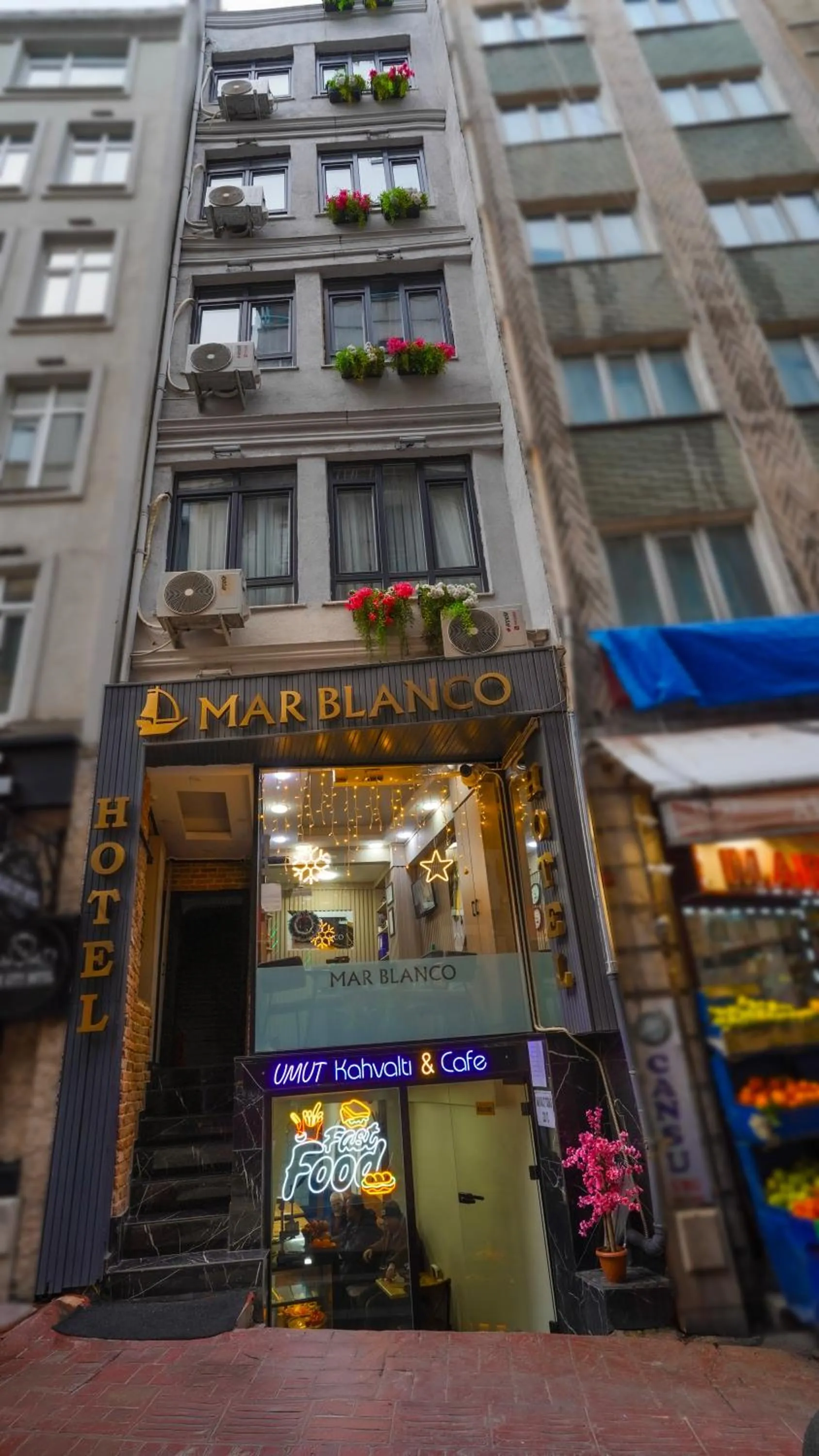 Property building in Mar Blanco Hotel