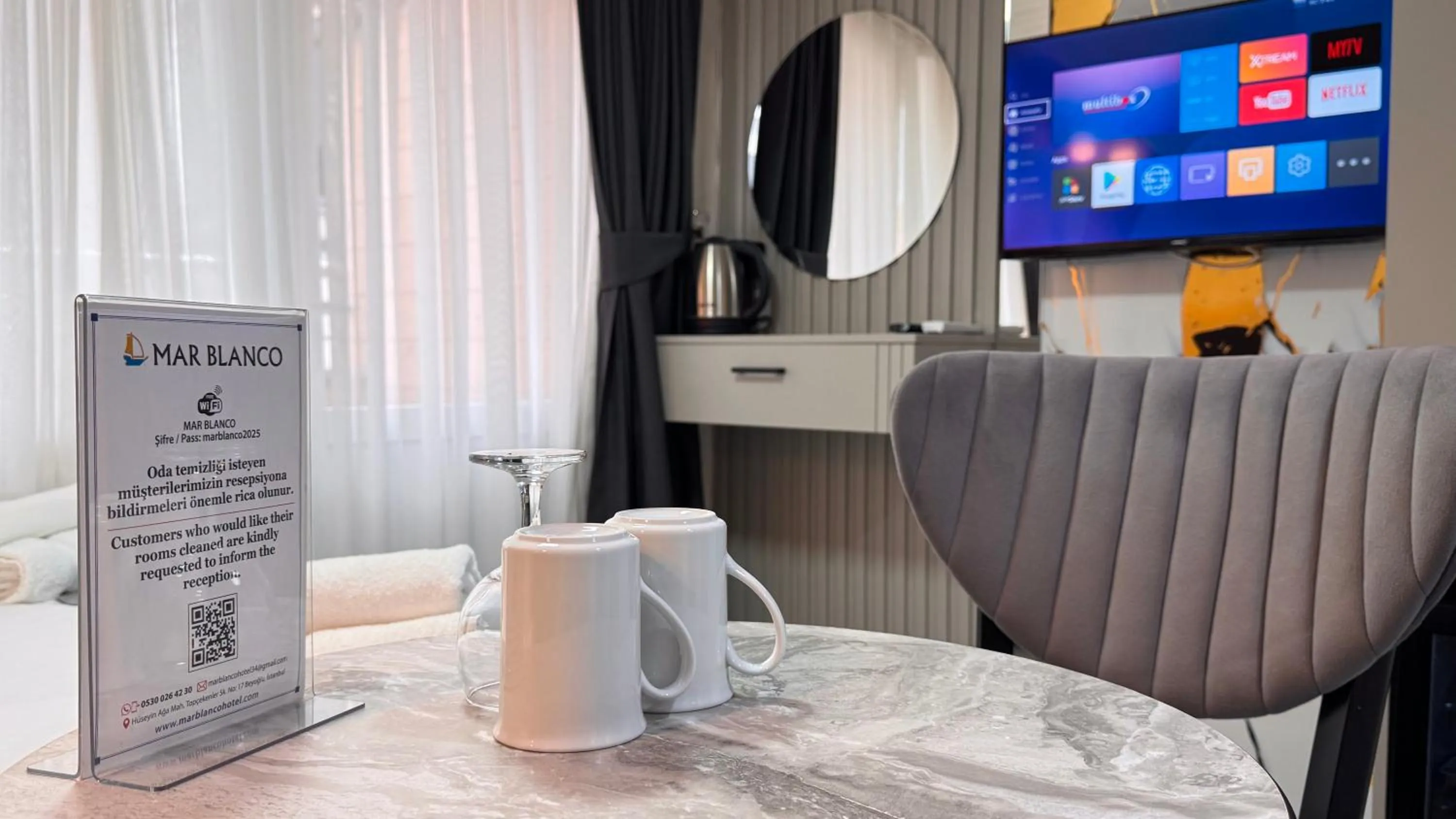 TV and multimedia in Mar Blanco Hotel