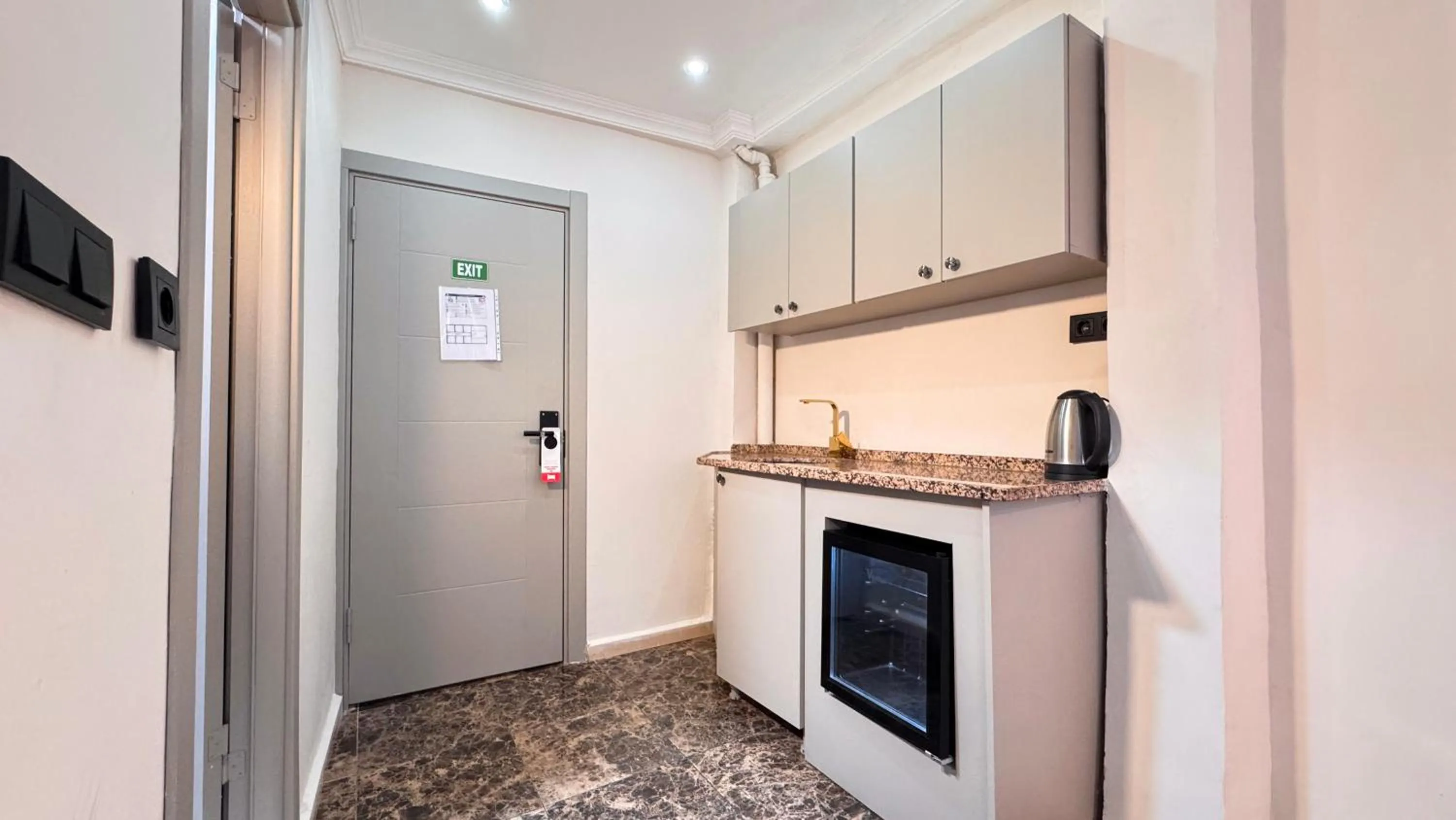 kitchen in Mar Blanco Hotel