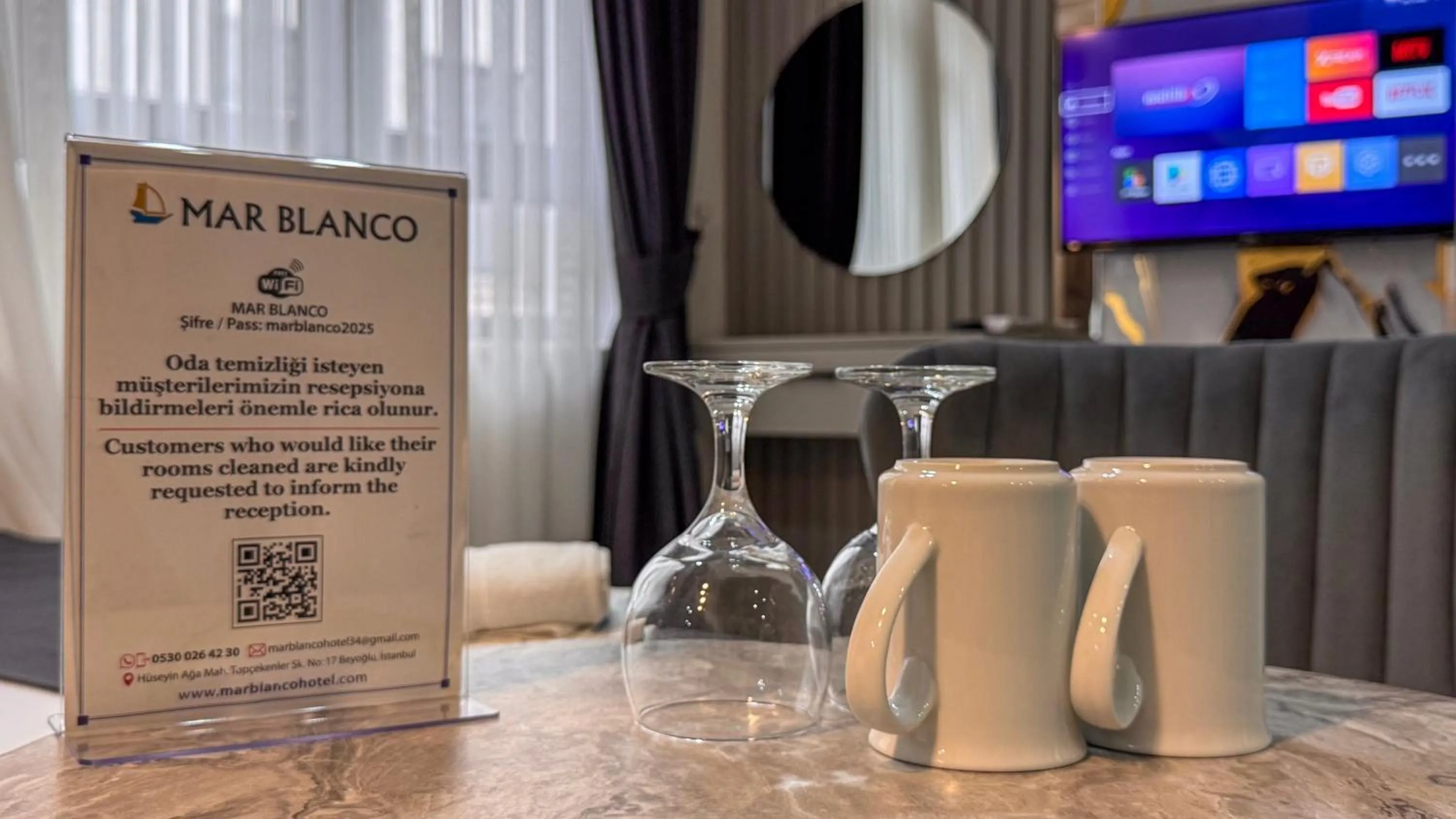 TV and multimedia in Mar Blanco Hotel