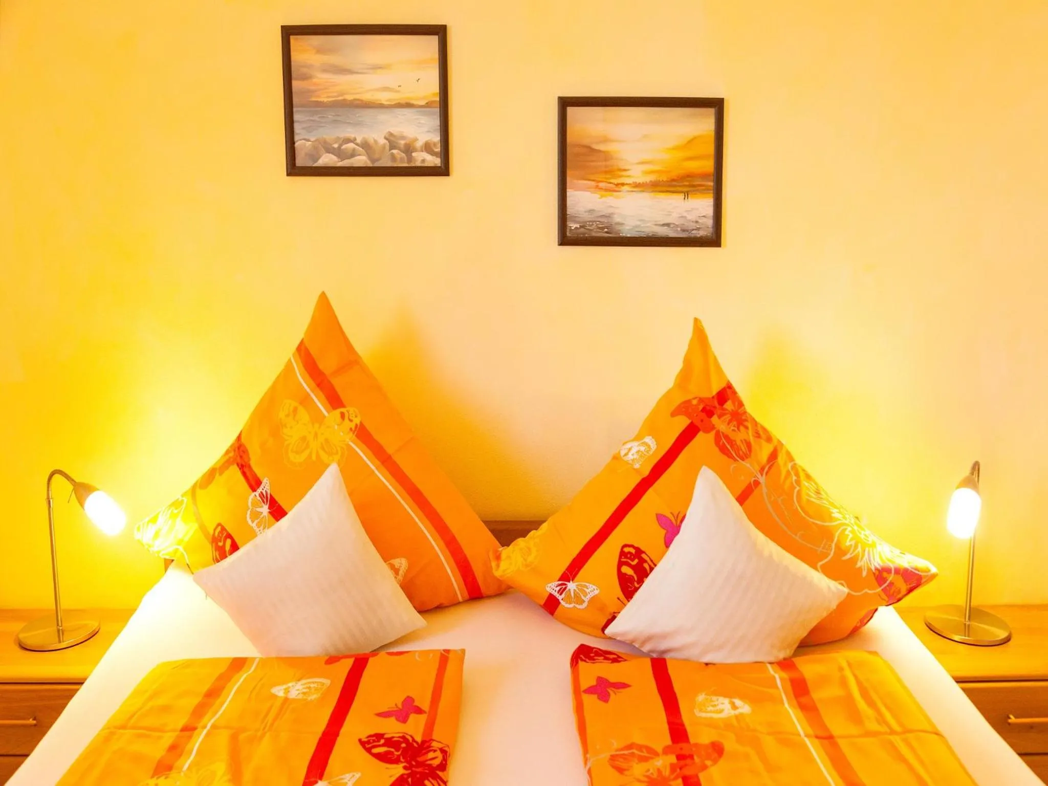 Bedroom, Bed in Haus Lindenfeld