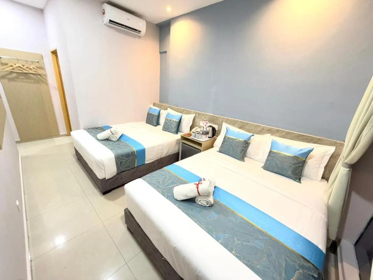 Bed in AQ Hotel Bukit Bintang