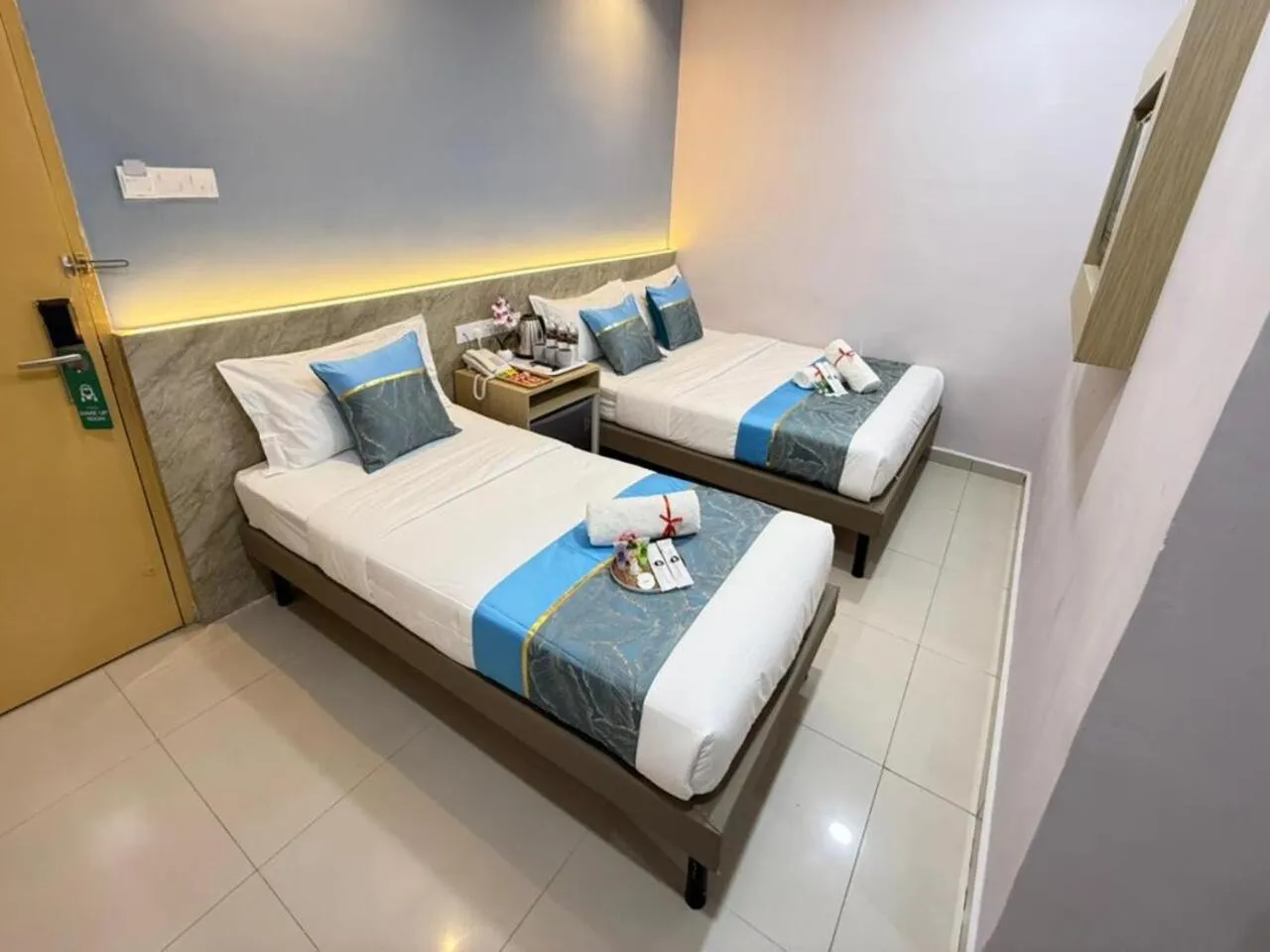 Bed in AQ Hotel Bukit Bintang