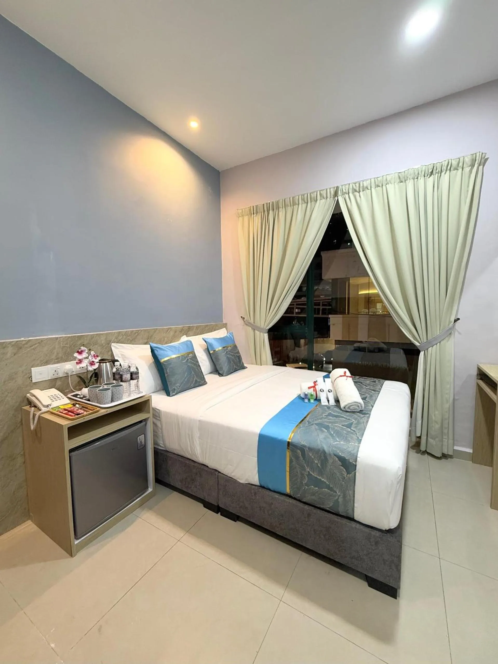 Bed in AQ Hotel Bukit Bintang