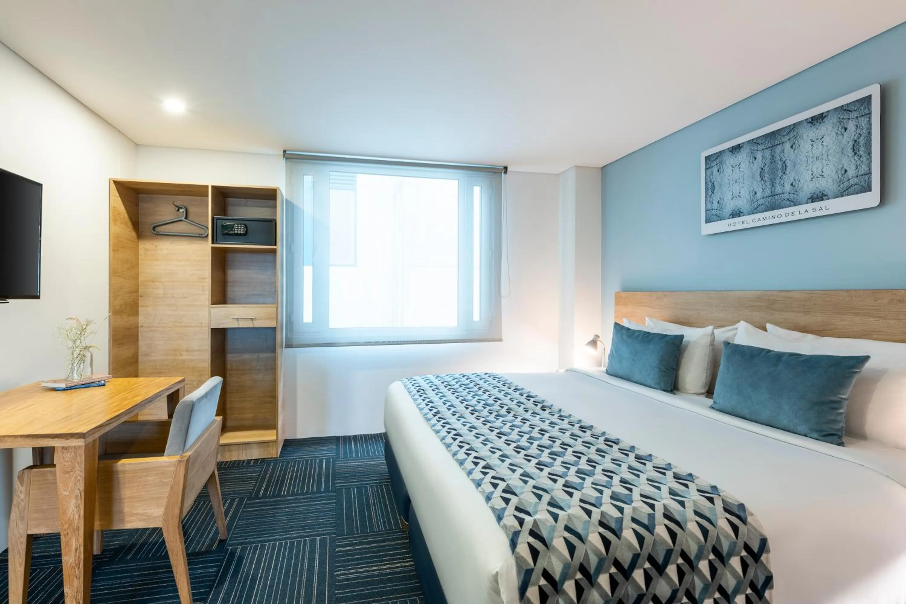 Bed in Hotel Camino de la Sal