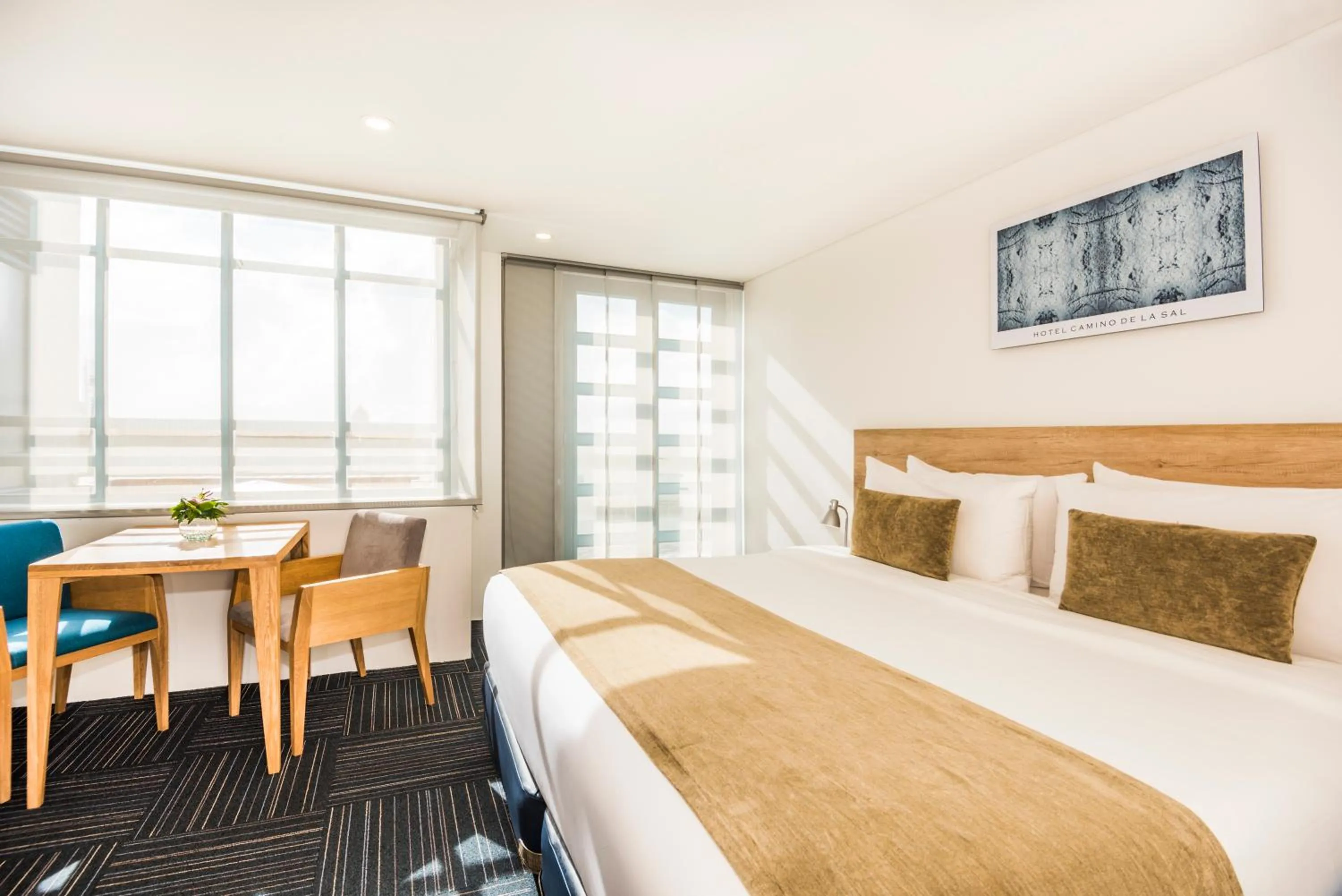 Bed in Hotel Camino de la Sal