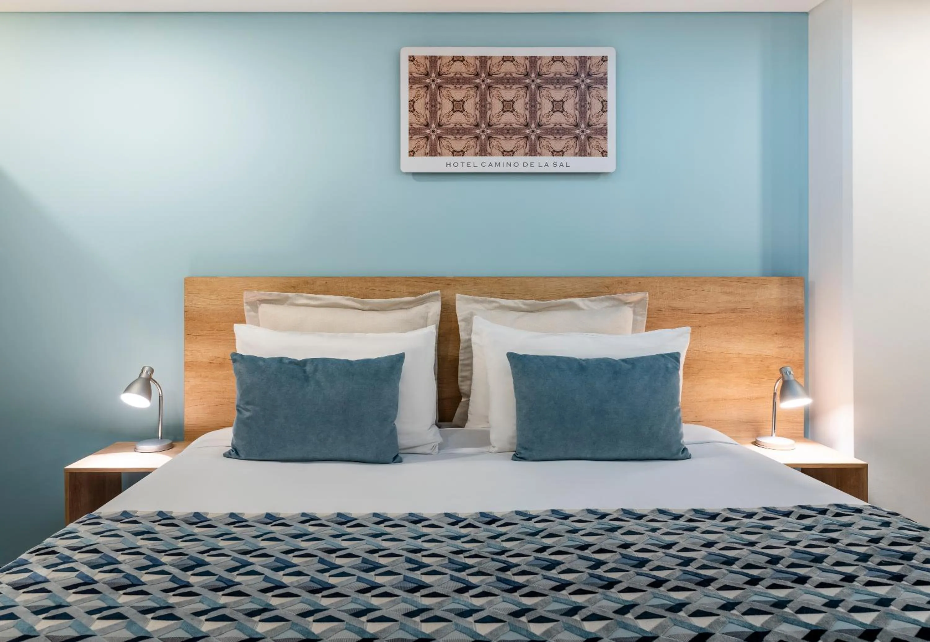 Bed in Hotel Camino de la Sal