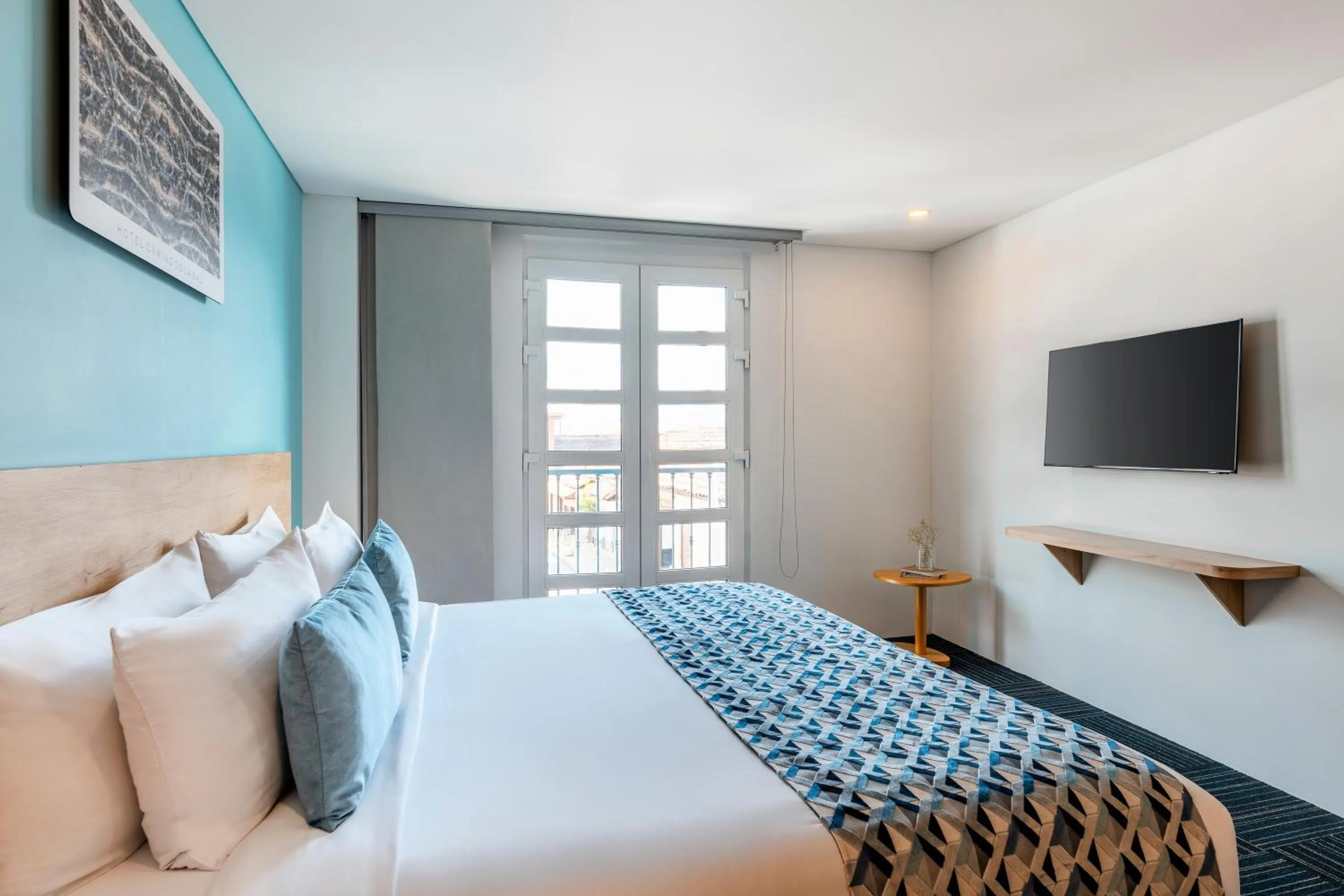 Bed in Hotel Camino de la Sal