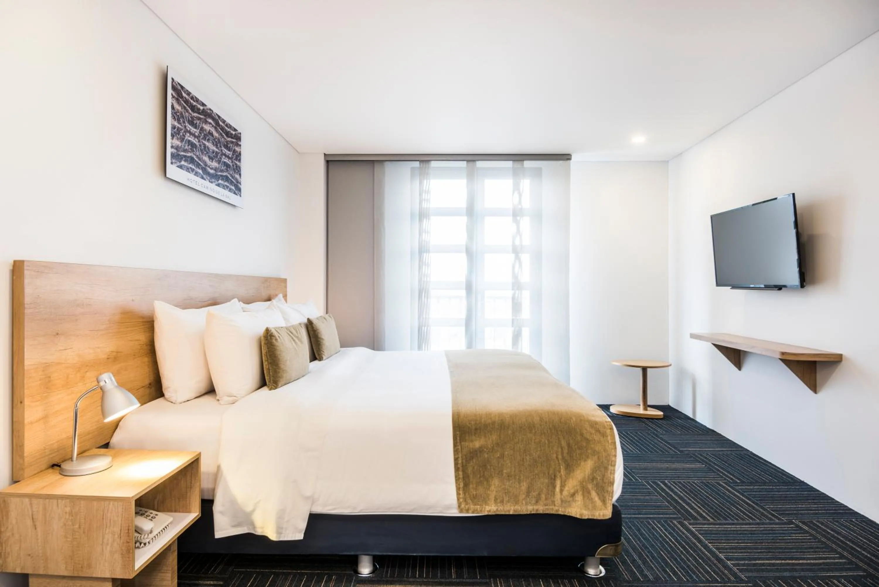 Bed in Hotel Camino de la Sal