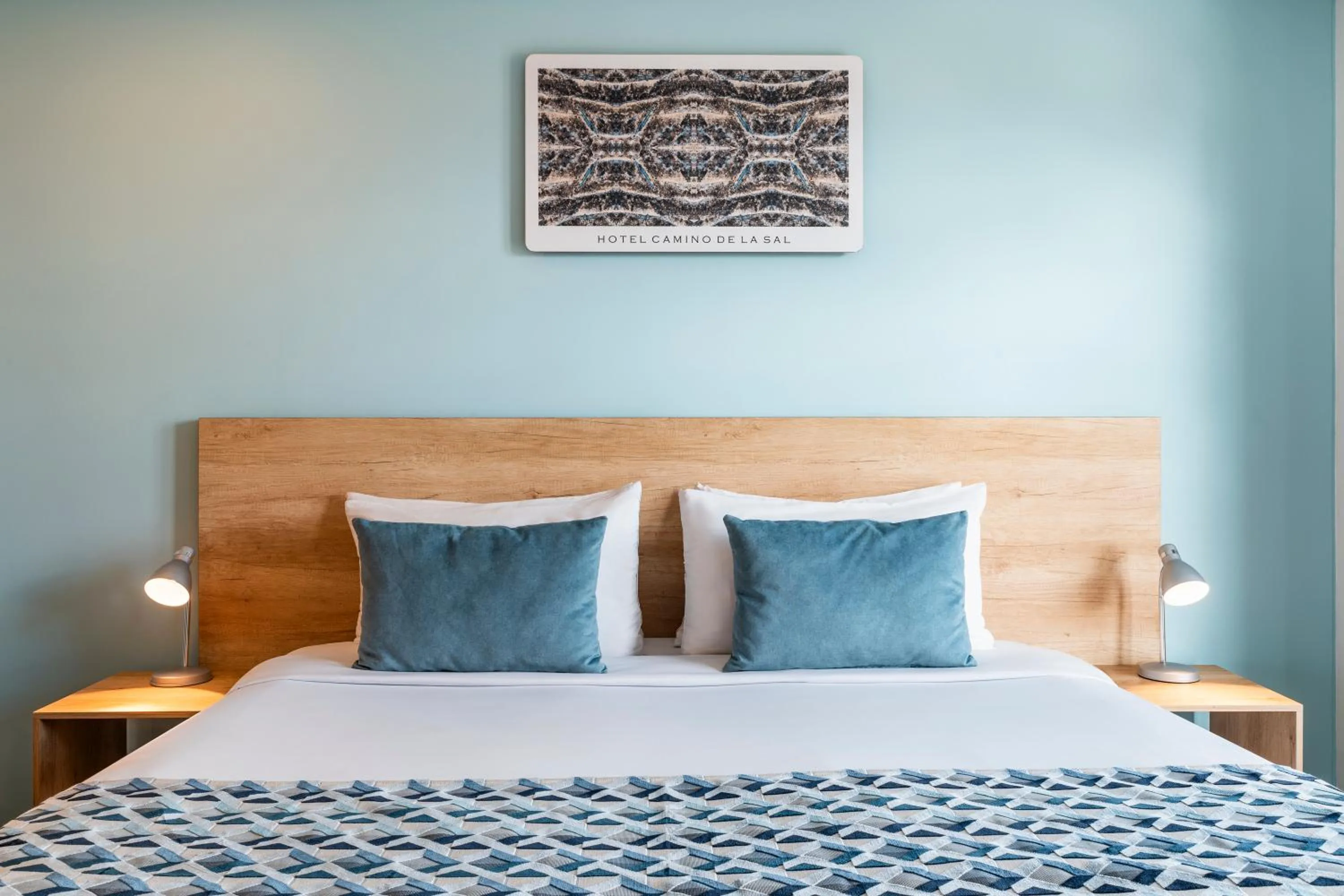 Bed in Hotel Camino de la Sal