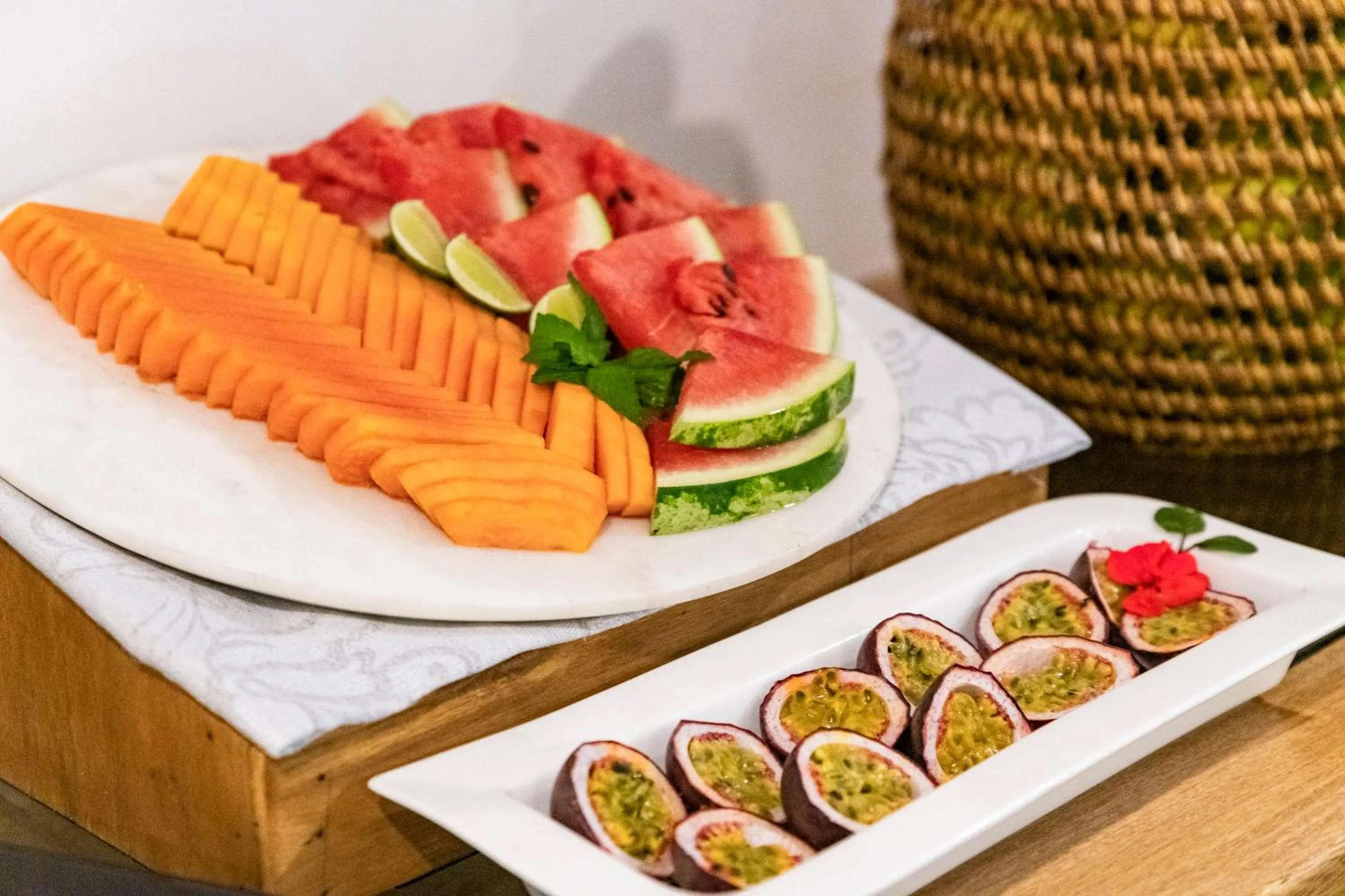 Buffet breakfast in Hotel Camino de la Sal