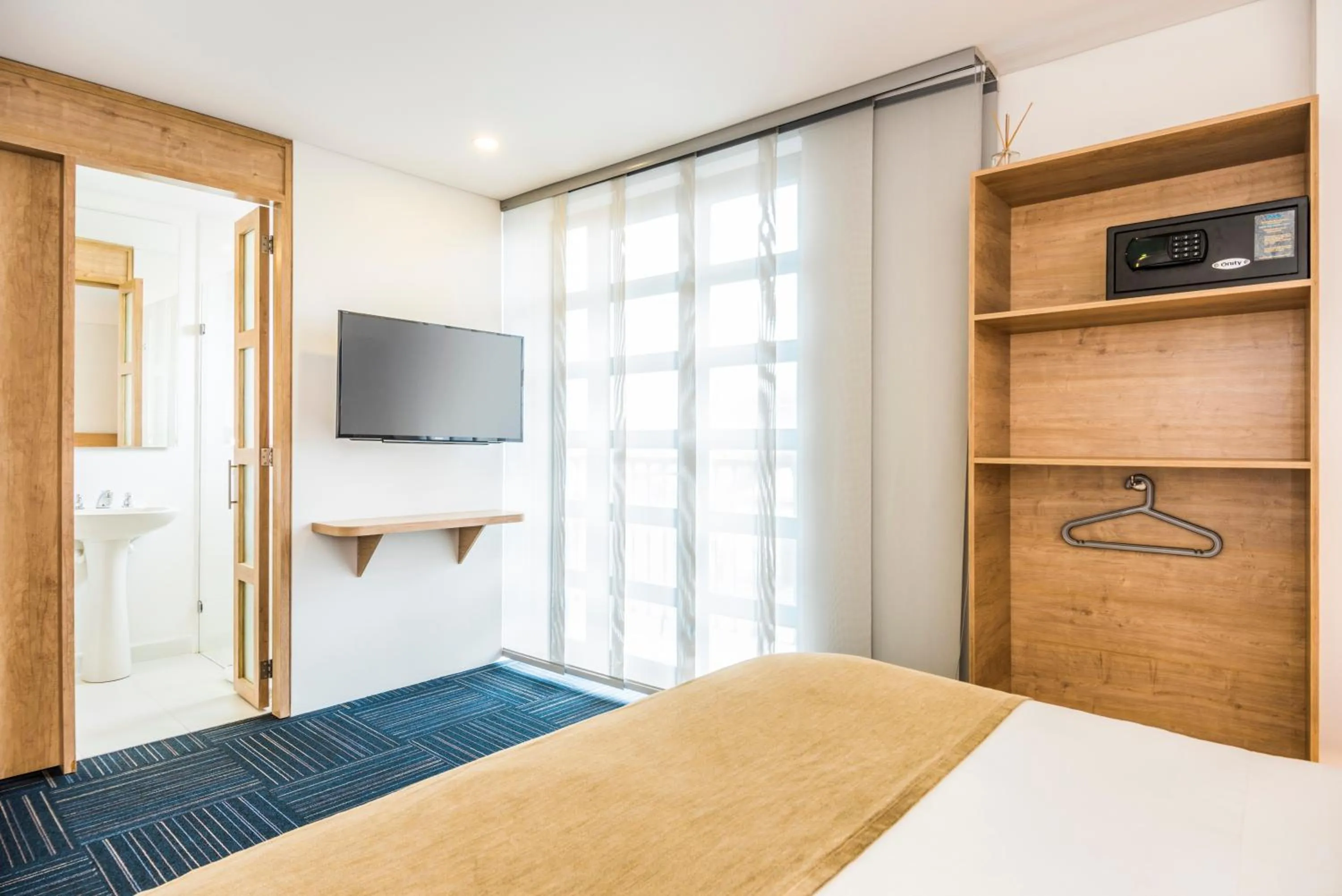 Decorative detail, Bed in Hotel Camino de la Sal