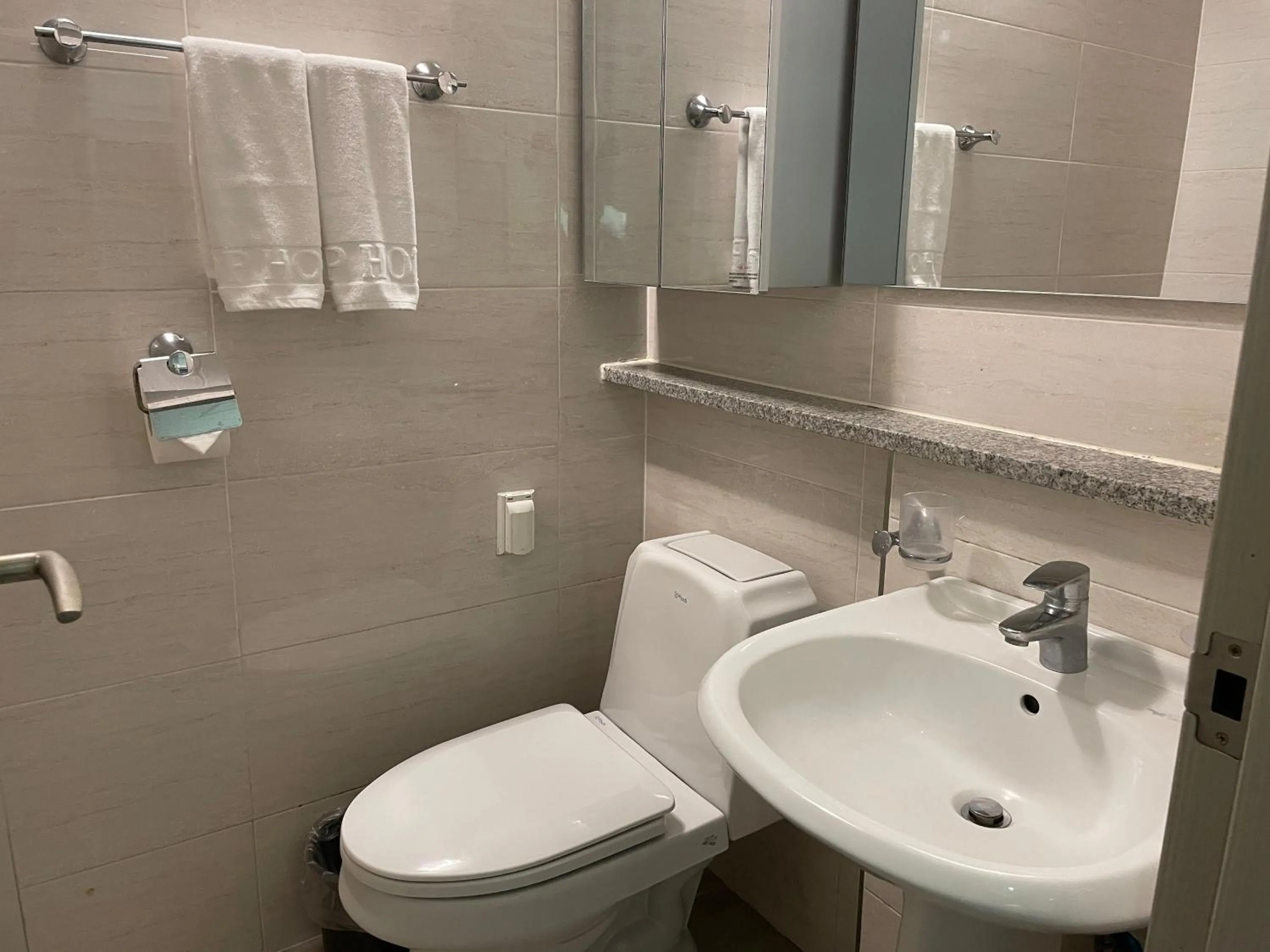 Toilet in Top Hotel & Residence