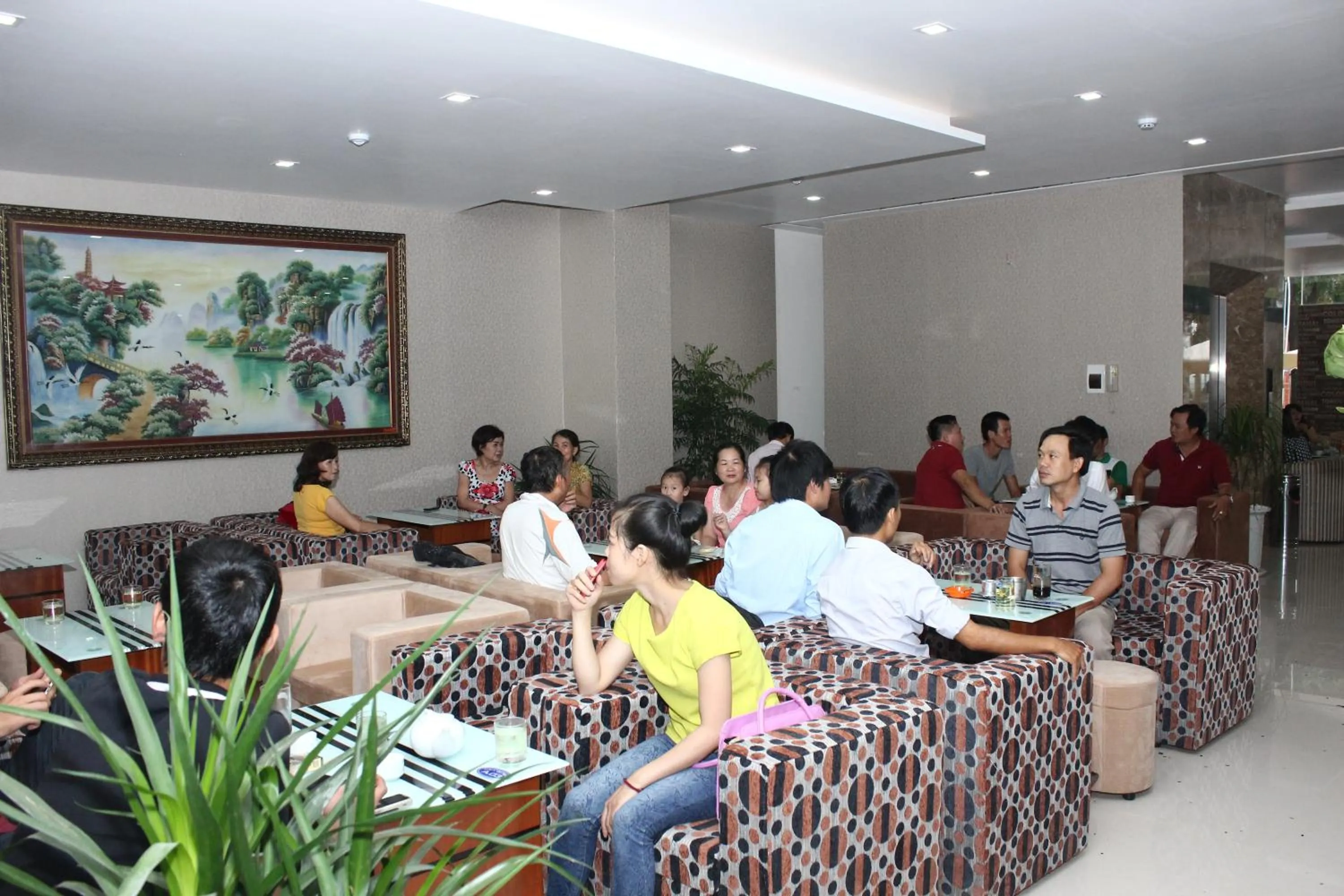 Lobby or reception in Hoang Ngoc Hotel
