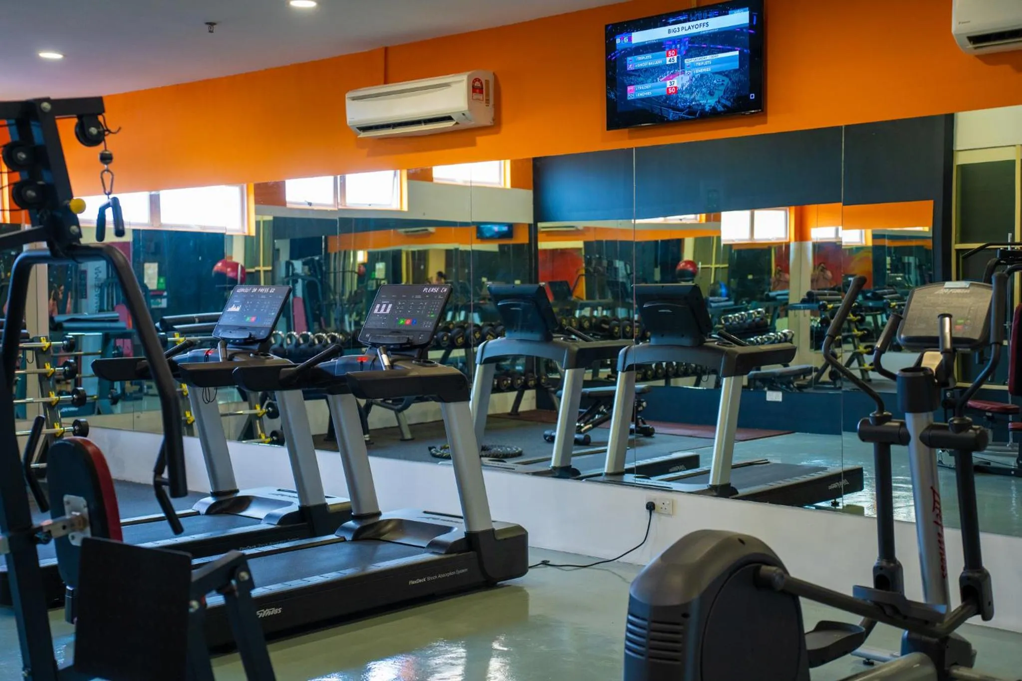 Fitness centre/facilities in The Waterfront Hotel Kuching