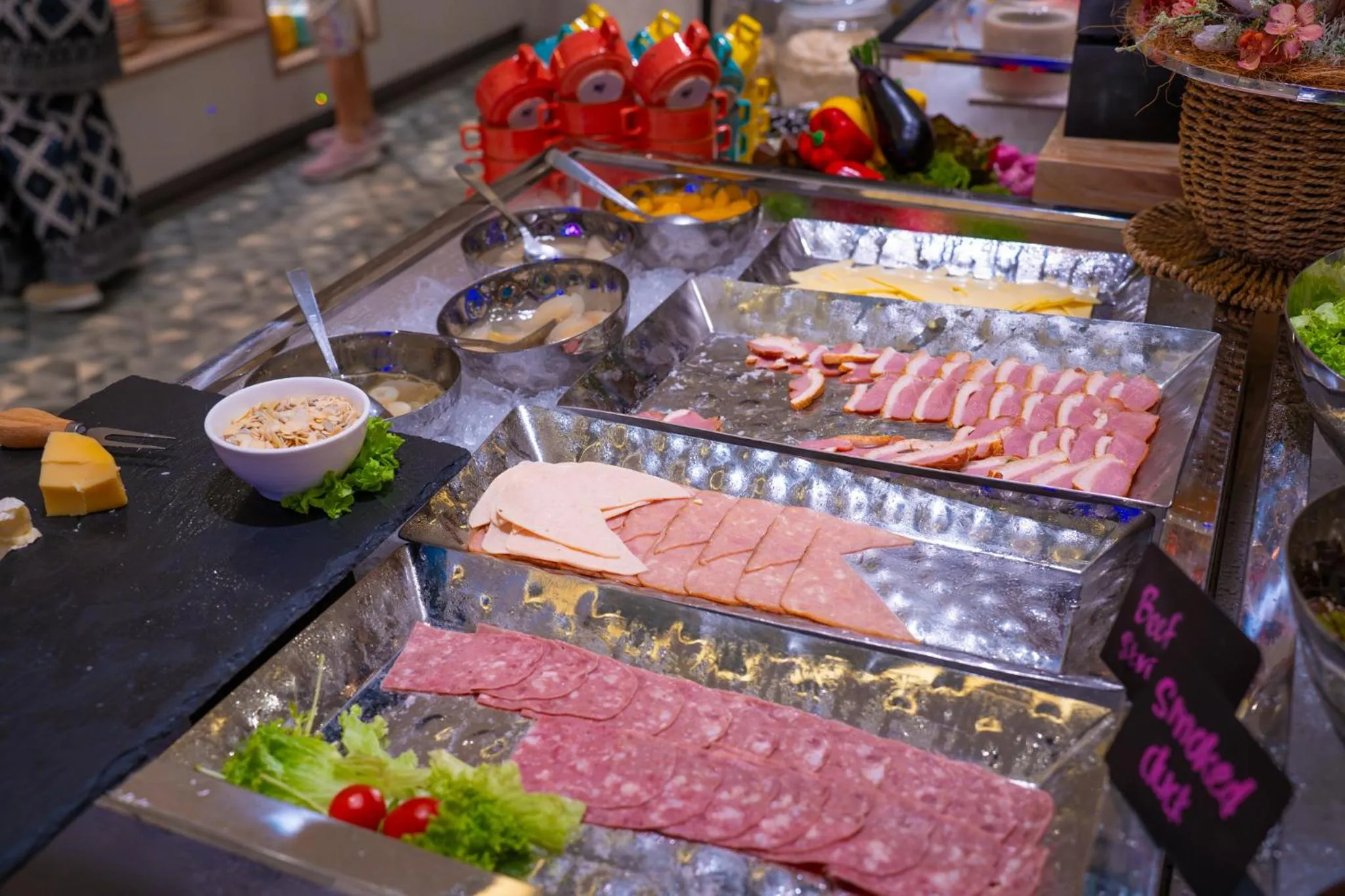 Breakfast in The Waterfront Hotel Kuching