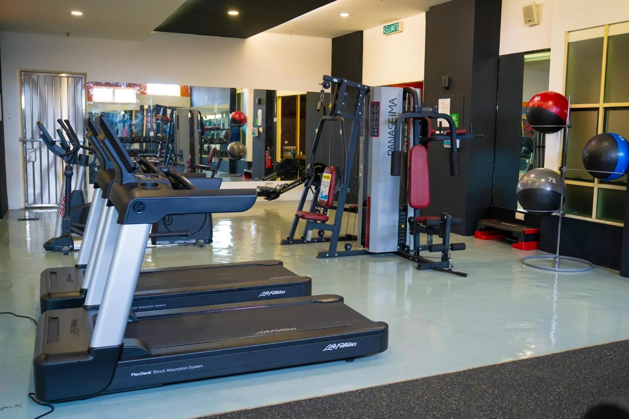 Fitness centre/facilities in The Waterfront Hotel Kuching