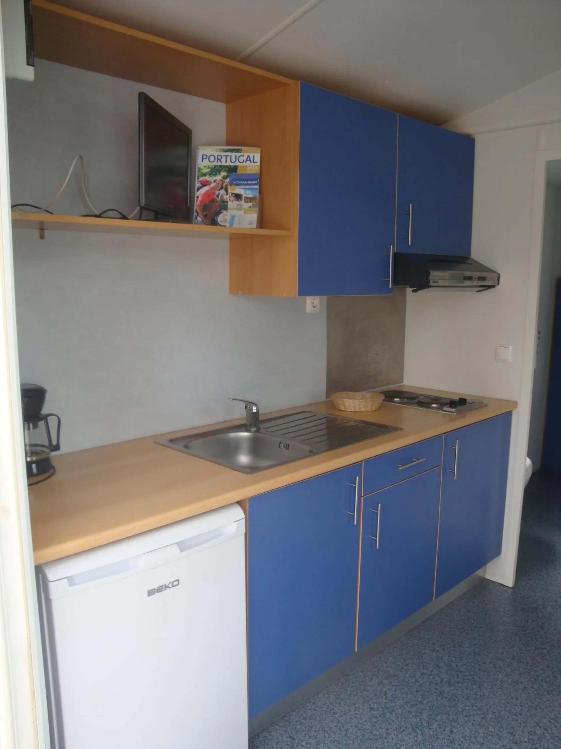Kitchen or kitchenette in Parque de Campismo Orbitur Caminha