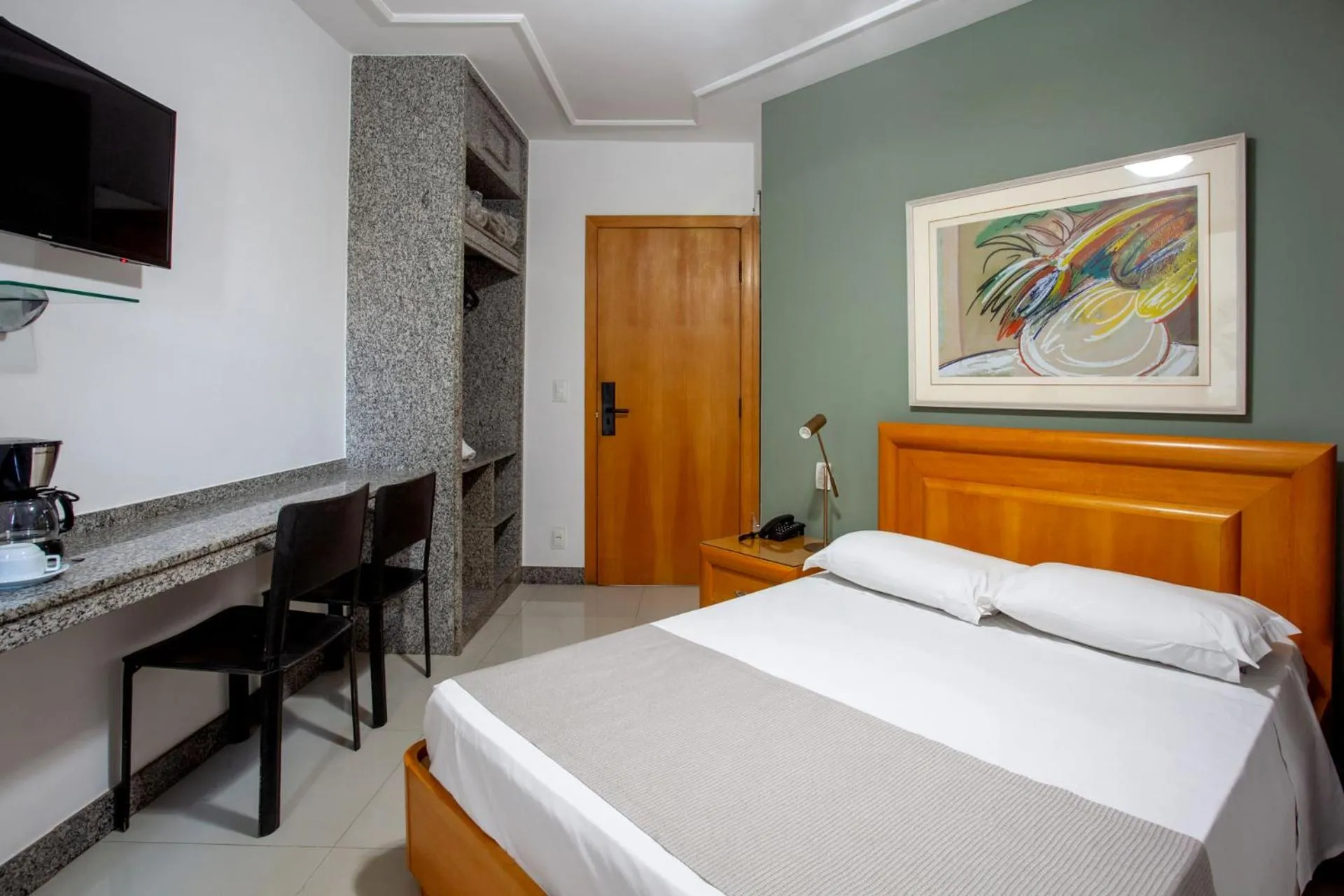 Bed in Savassinho Hotel & Residence