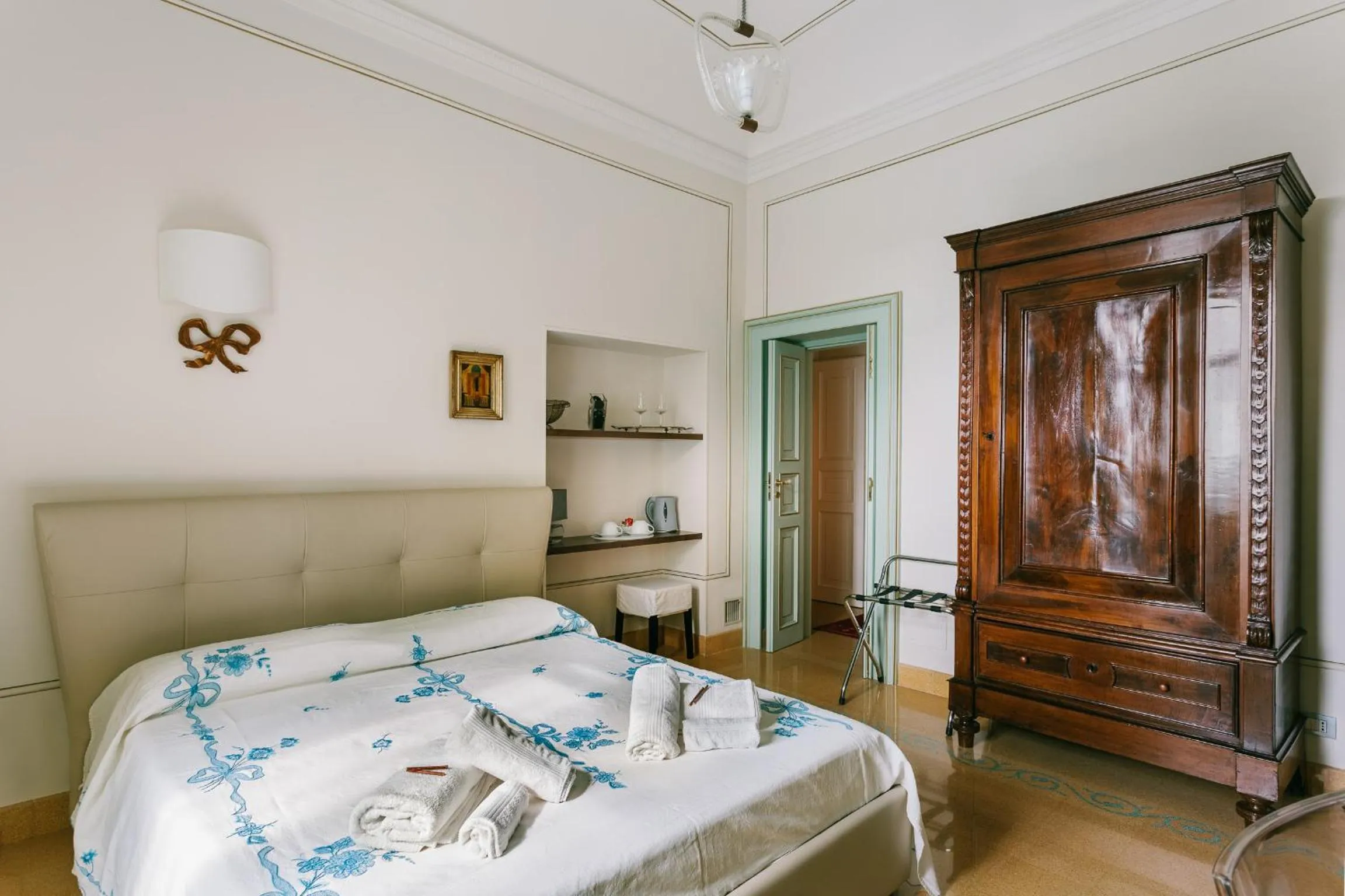 Bedroom, Bed in Dimora Archimedea