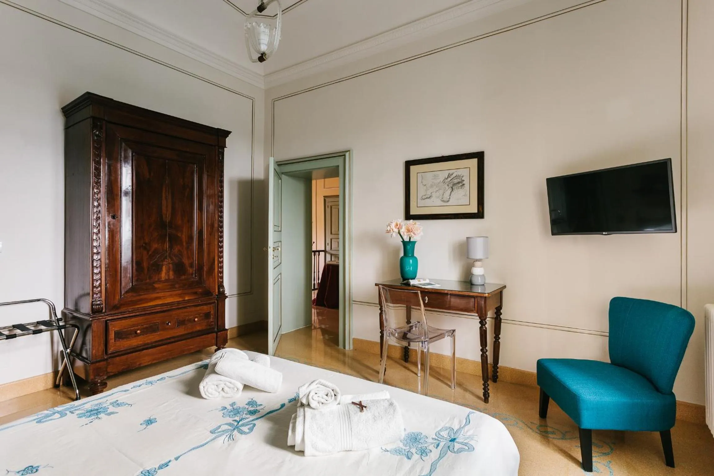 Bedroom in Dimora Archimedea