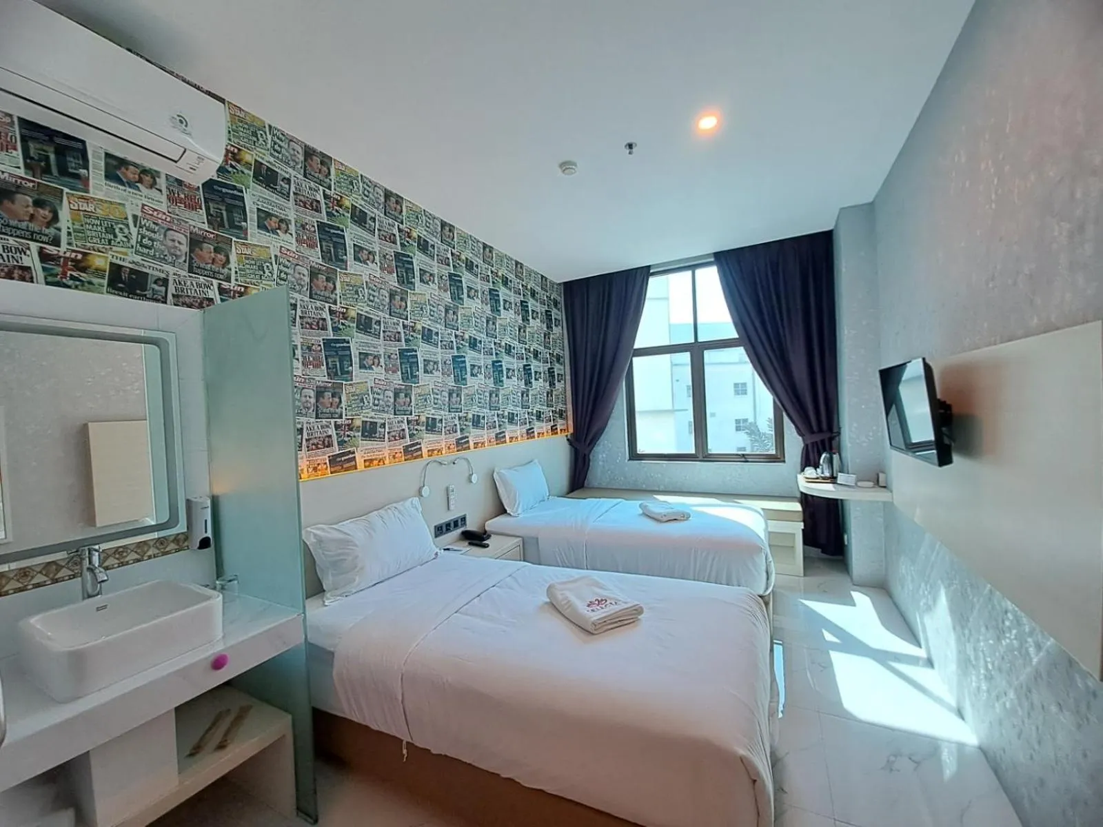 Bed in SELECTA HOTEL Medan