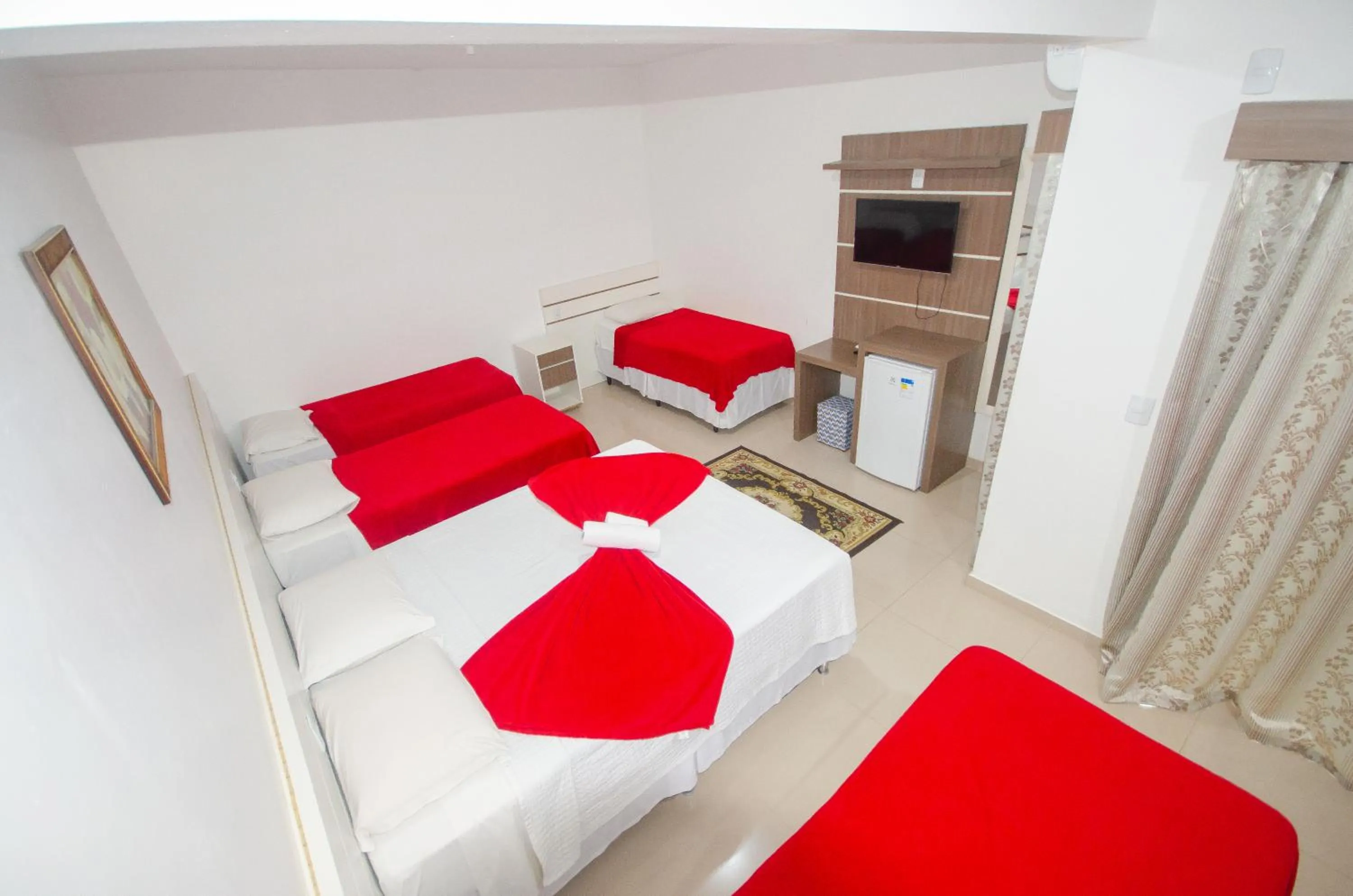 View (from property/room), Bed in Hotel Penha